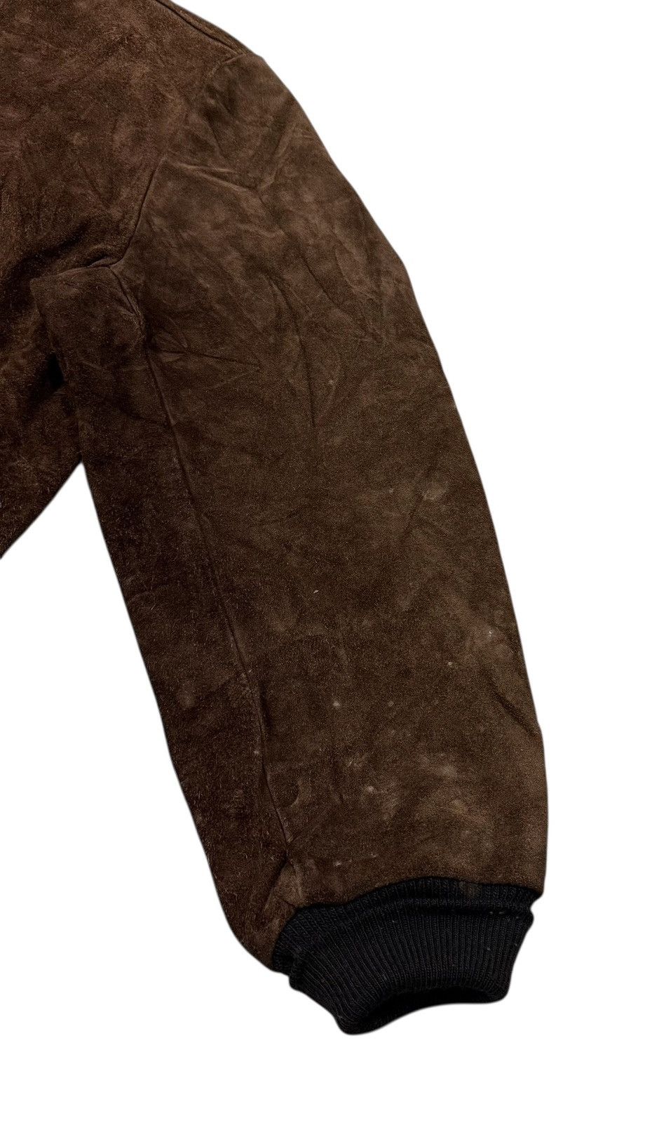 Schott Vintage Schott Bomber Made In USA Suede Leather Jacket Size US M / EU 48-50 / 2 - 9 Thumbnail