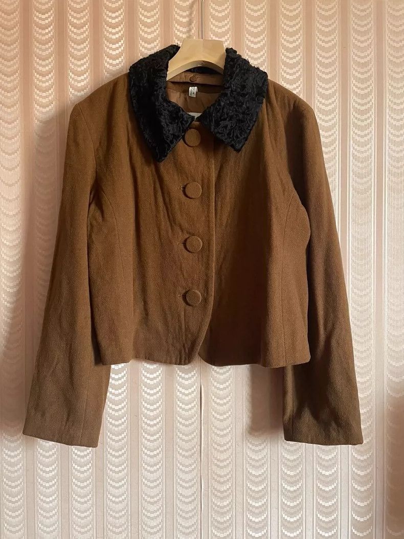 Issey Miyake issey miyake size:9 Caramel-colored wool coat 2505-Nextarr Size US XXL / EU 58 / 5 - 1 Thumbnail