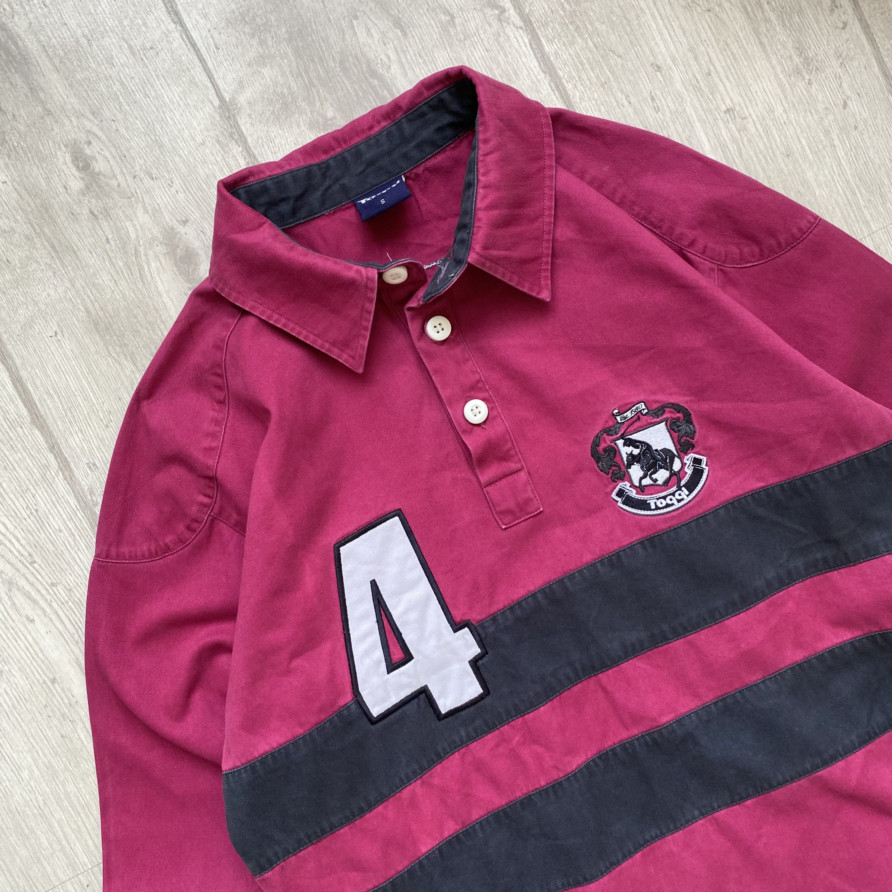 Polo Ralph Lauren Vintage Ralph Lauren style Y2K polo rugby shirt Toggi faded Size US S / EU 44-46 / 1 - 2 Thumbnail