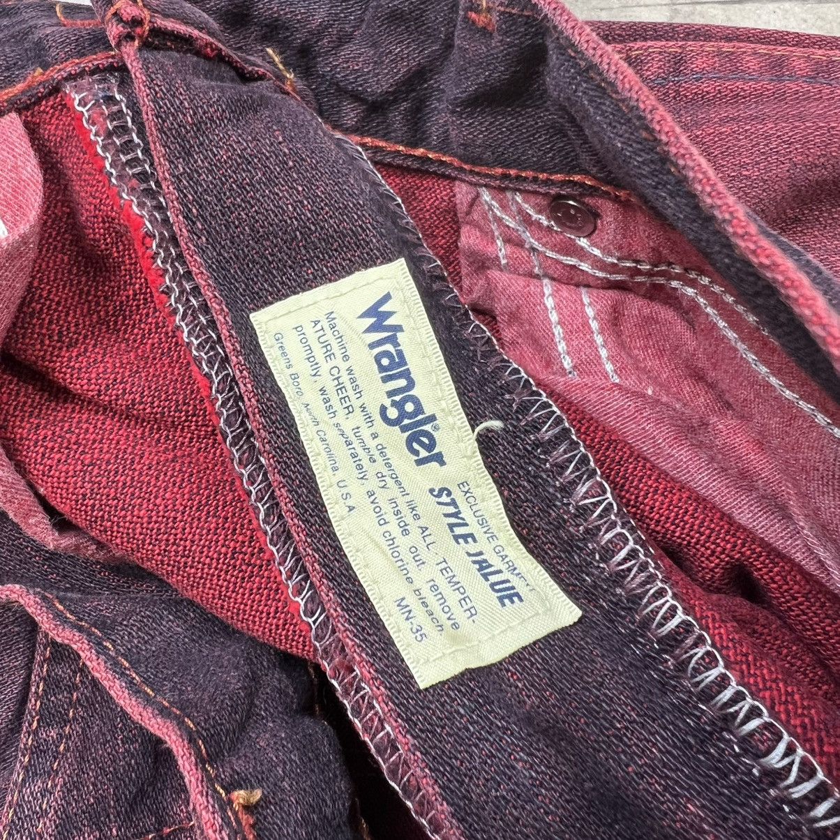 Wrangler Vintage Wrangler Distressed Flare Jeans Size US 29 - 11 Thumbnail