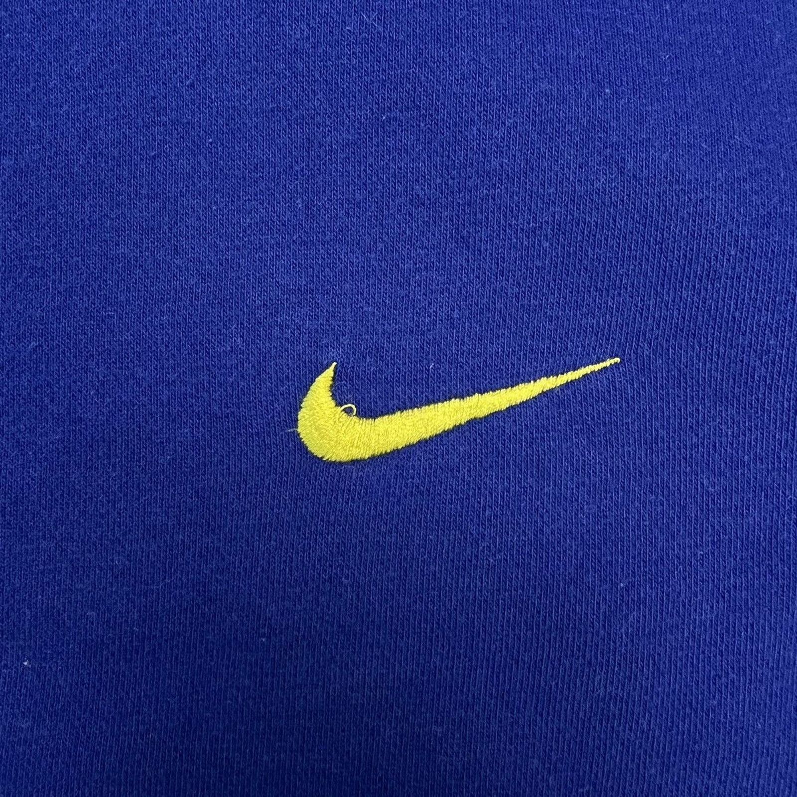 Nike × Vintage Nike Sportswear Sweatshirt Swoosh Fleece Pullover Crewneck Size US L / EU 52-54 / 3 - 2 Thumbnail