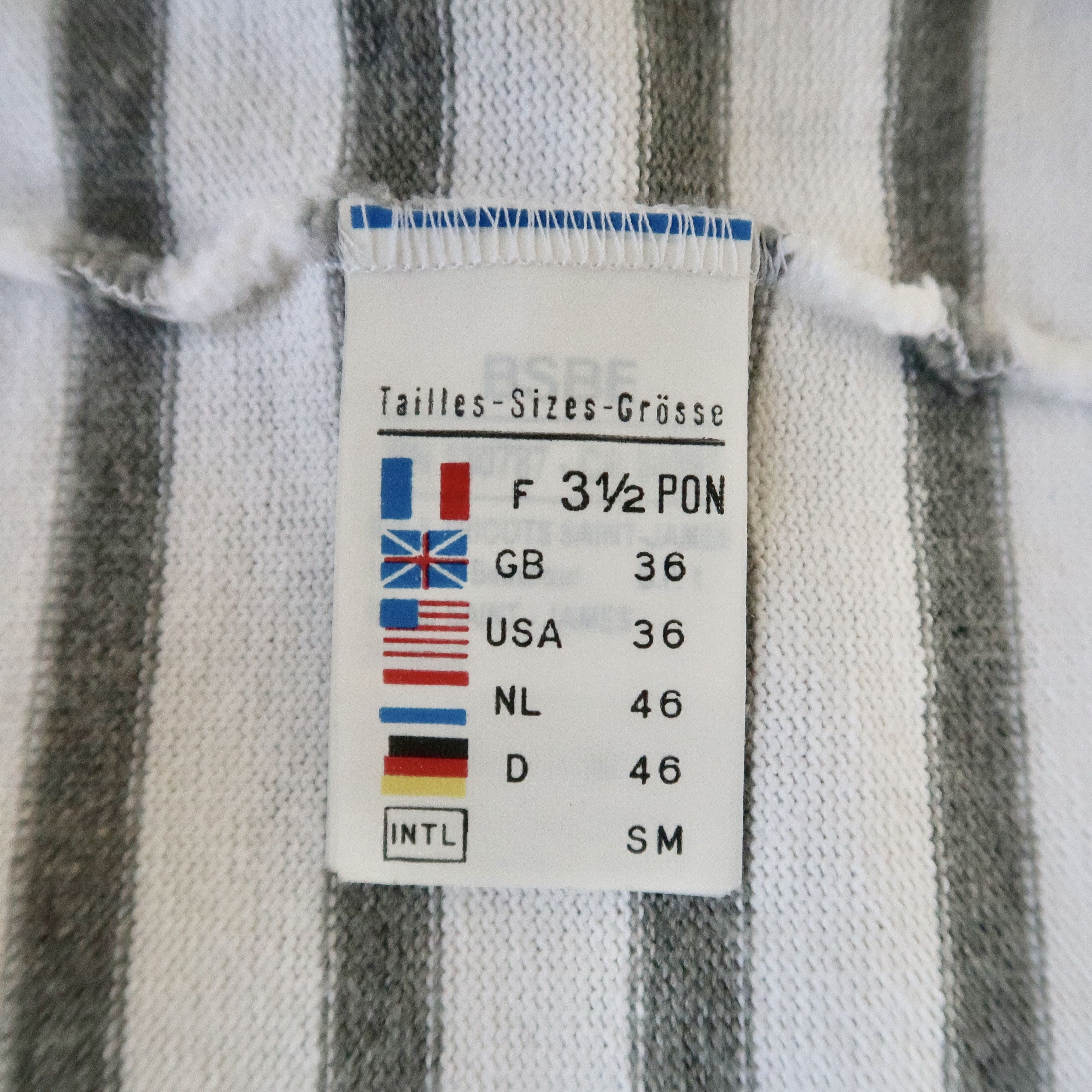 Saint James SAINT JAMES heavyweight cotton striped breton shirt, 3.5 Size US S / EU 44-46 / 1 - 10 Thumbnail