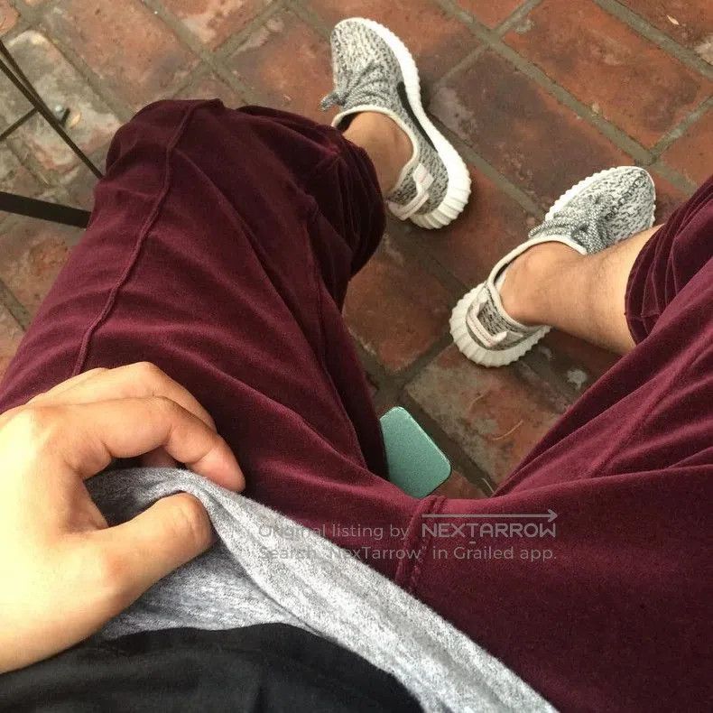 Haider Ackermann Haider Ackermann AW15 Red Velvet Pants. Size US 26 / EU 42 - 6 Thumbnail