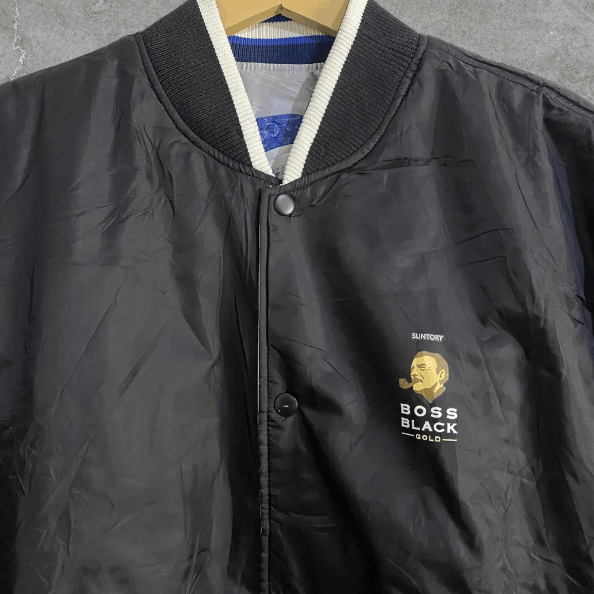 Vintage Vintage SUNTORY BOSS COFFEE Reversible Coach Jacket Size US M / EU 48-50 / 2 - 12 Thumbnail