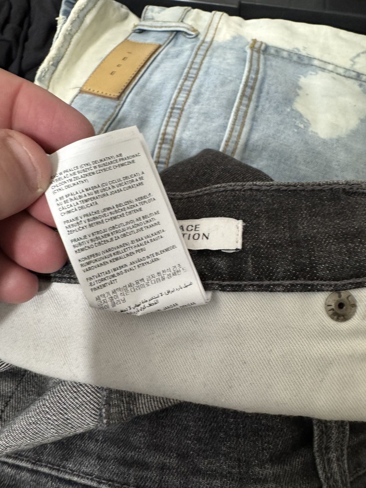 Versace Versace Collection black denim jeans Size US 38 / EU 54 - 8 Thumbnail