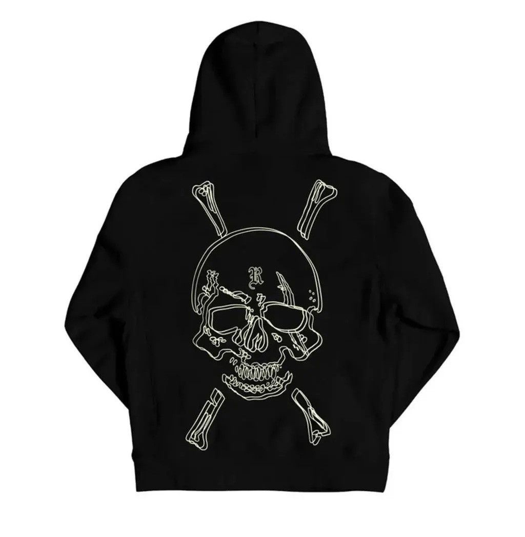 Revenge Revenge x Zillakami Dog Years Crossbones Hoodie Size: L Size US L / EU 52-54 / 3 - 2 Thumbnail