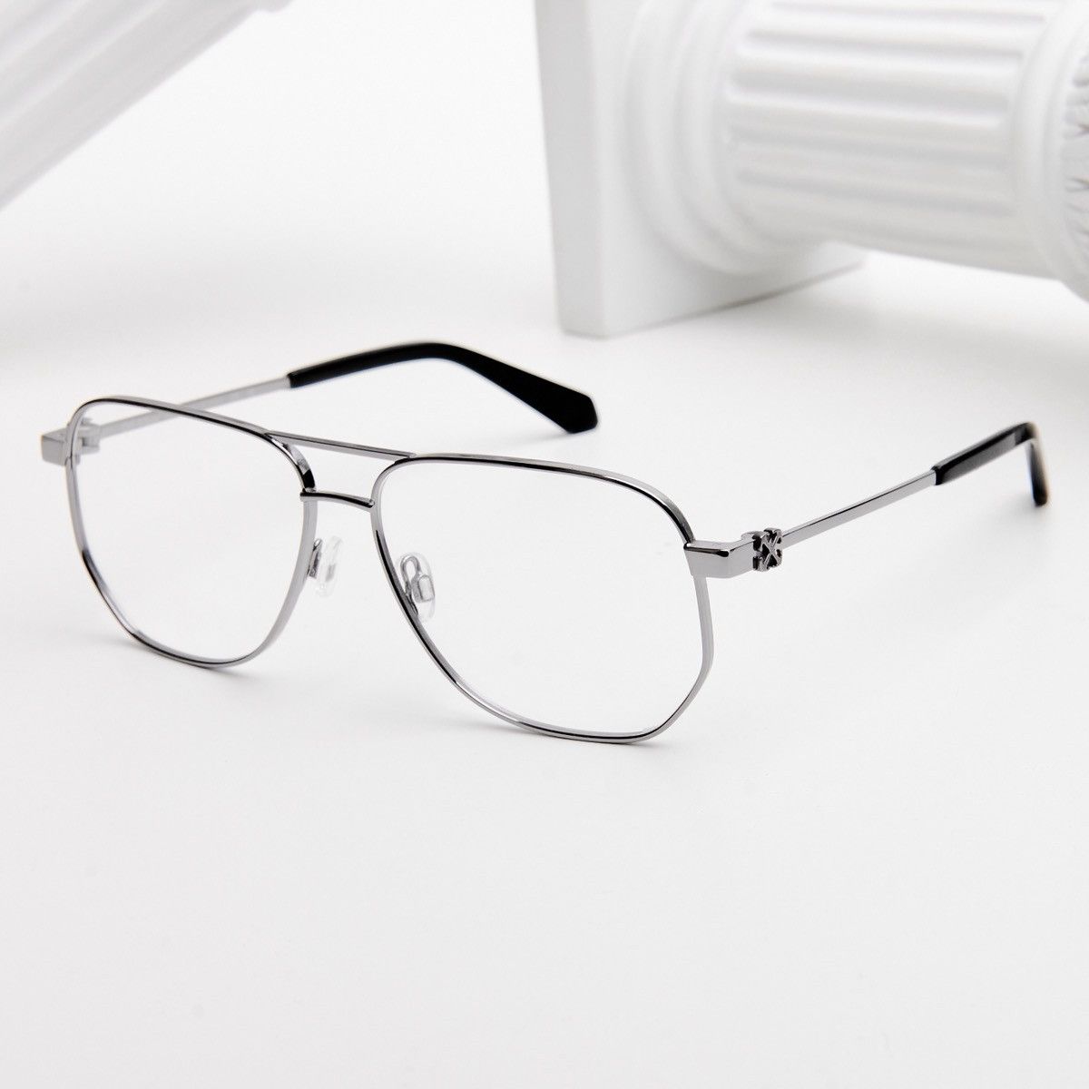 Off-White OFF WHITE STYLE 8A GUNMETAL GLASSES Size ONE SIZE - 2 Thumbnail