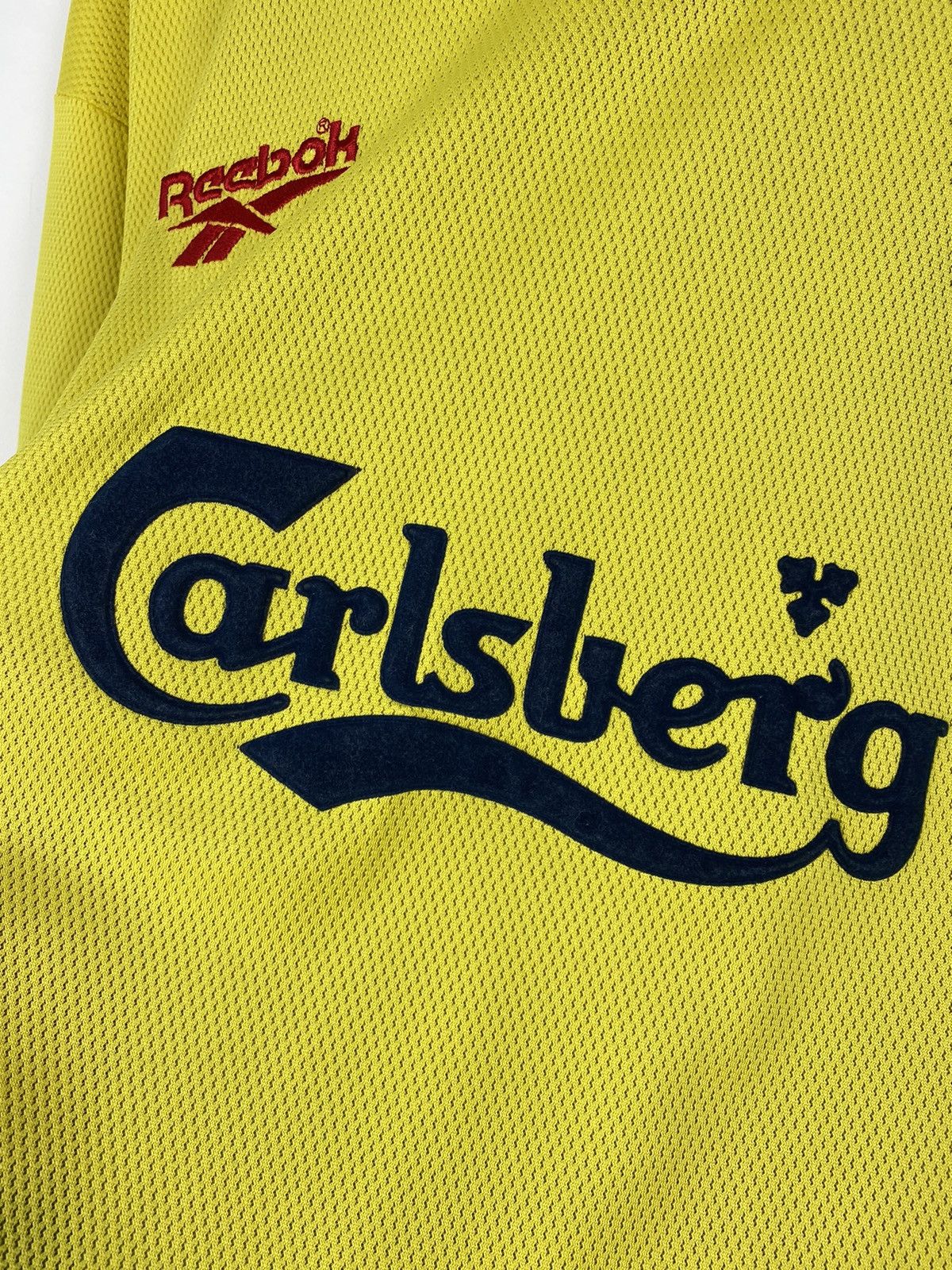 Reebok Vintage Liverpool 1997 1999 Reebok Soccer Jersey PSG Arsenal Size US M / EU 48-50 / 2 - 3 Thumbnail