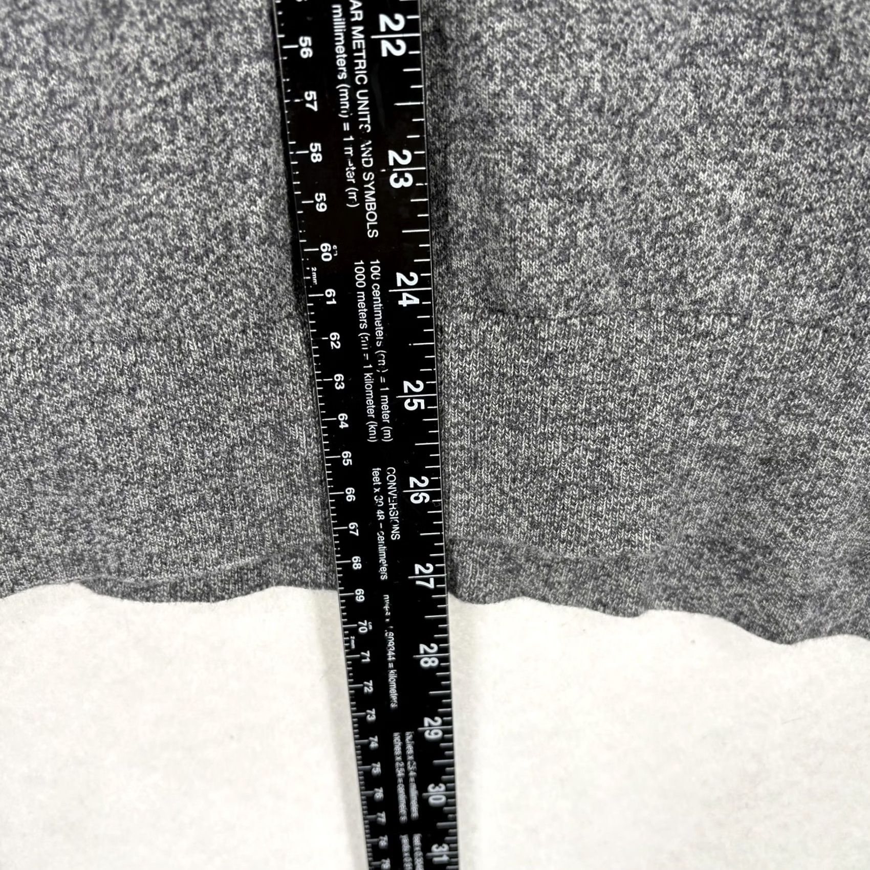 Banana Republic Banana Republic Sweater Mens 2XL Gray Pima Cotton Cashmere 1/2 Zip Mock Neck Pullover Knit Front Solid Size US XXL / EU 58 / 5 - 7 Thumbnail