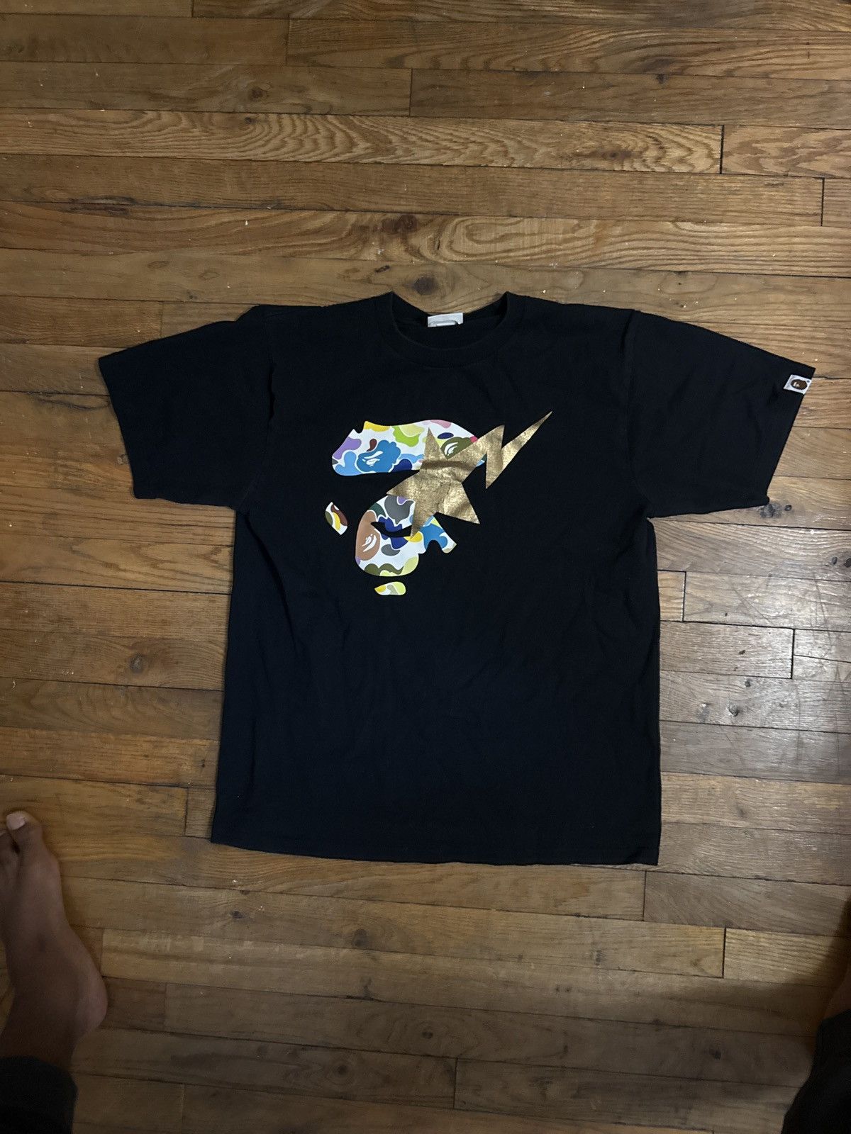 Bape Multi Camo Ape Face Sta Tee Size US M / EU 48-50 / 2 - 1 Thumbnail