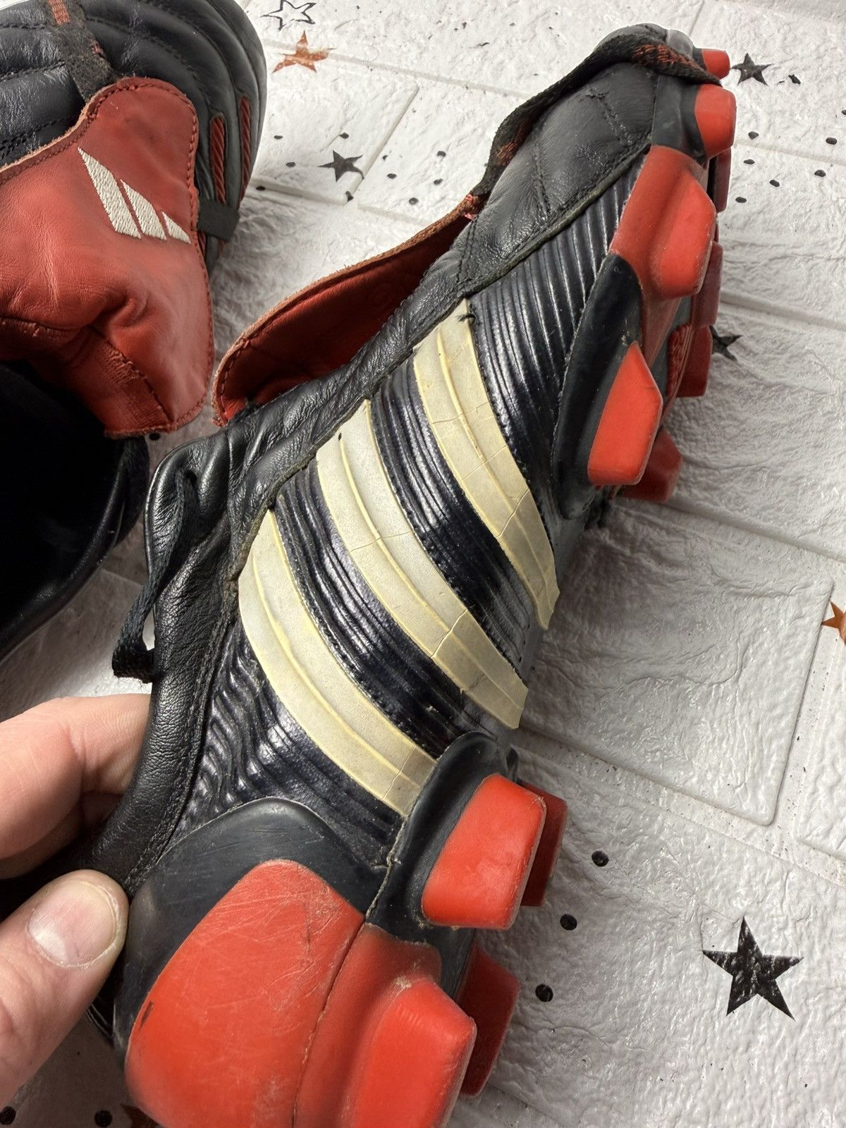 Adidas 2004 Adidas Predator Pulse FG Elite US10 UK9 EUR44 Cleats Size US 10 / EU 43 - 11 Thumbnail