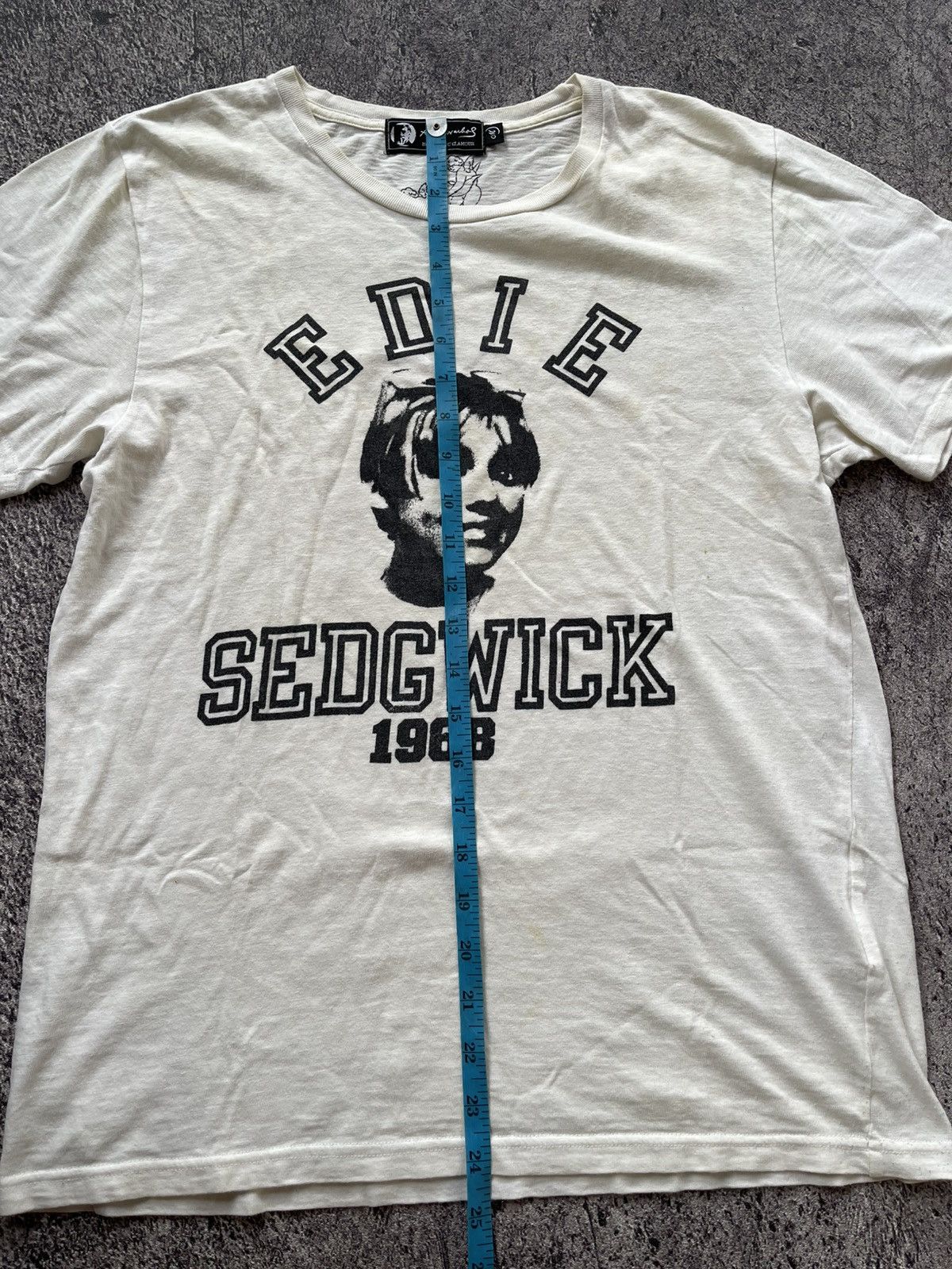 Hysteric Glamour RERE HYSTERIC GLAMOUR EDIESEDGWICK 1968 TSHIRT Size US M / EU 48-50 / 2 - 10 Thumbnail