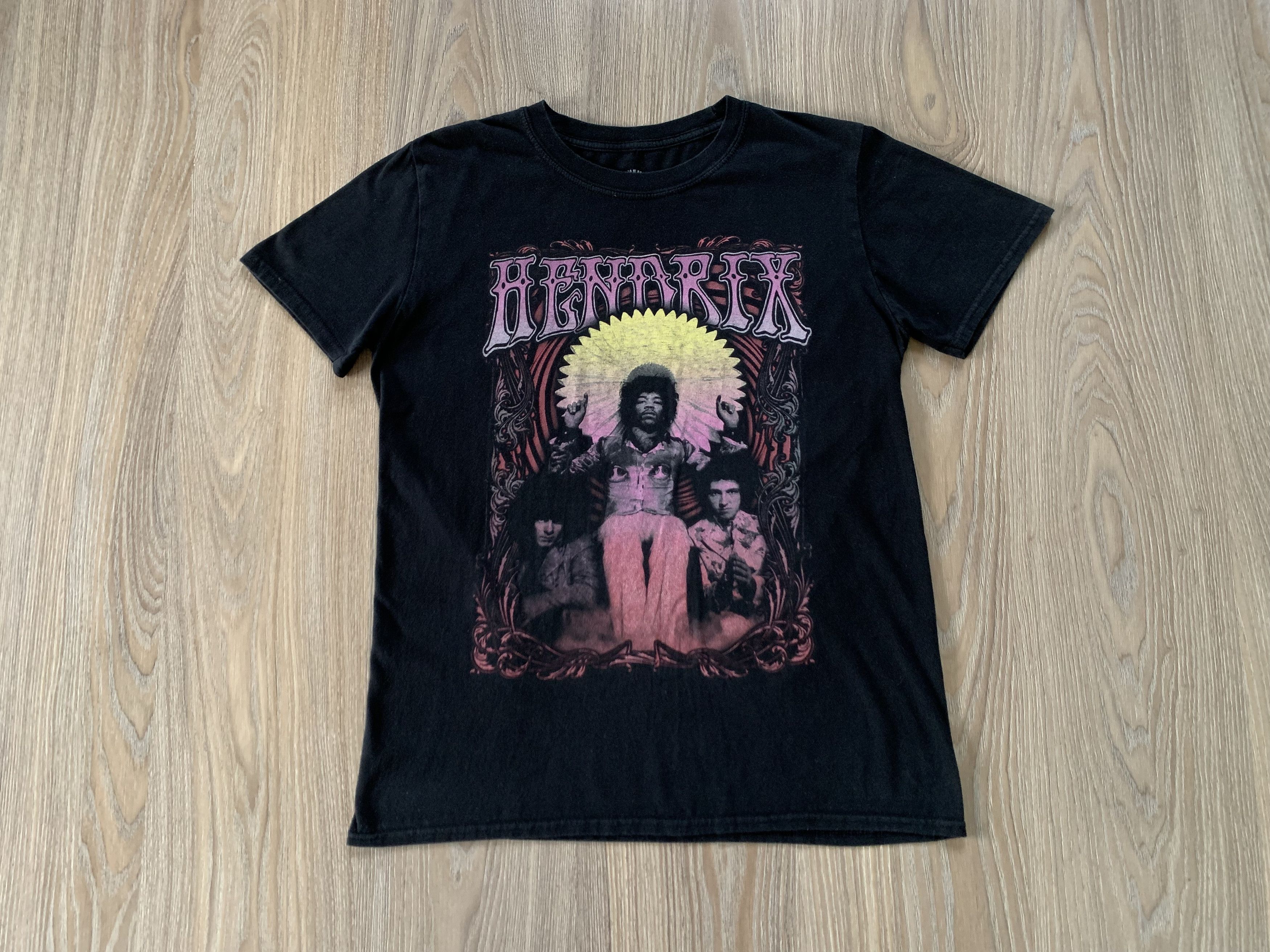 Jimi Hendrix × Vintage Rare Jimi Hendrix Karl Riesenrad T-Shirt Size US M / EU 48-50 / 2 - 2 Thumbnail