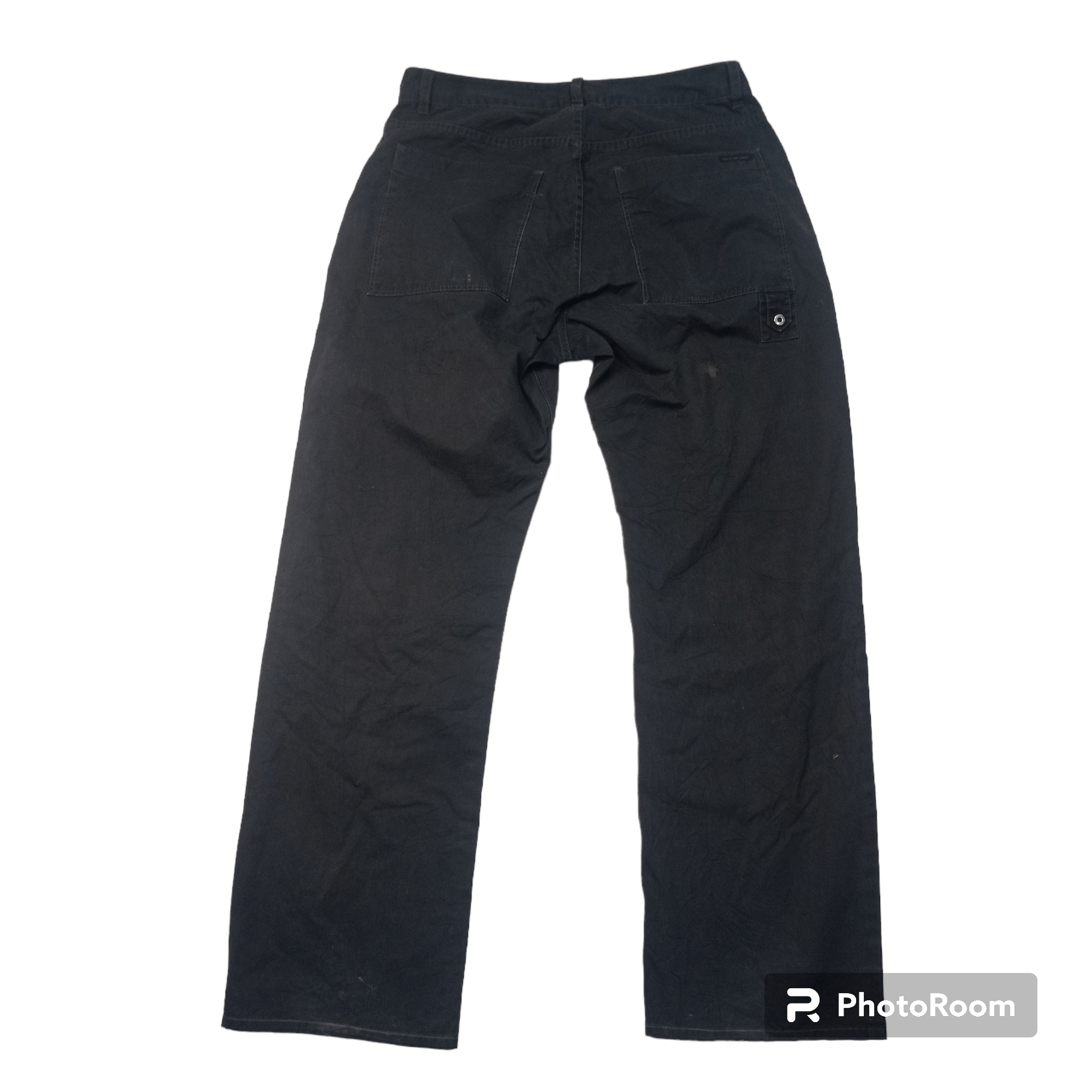 Calvin Klein Calvin Klein Super Black Casual Pants Size US 30 / EU 46 - 2 Thumbnail