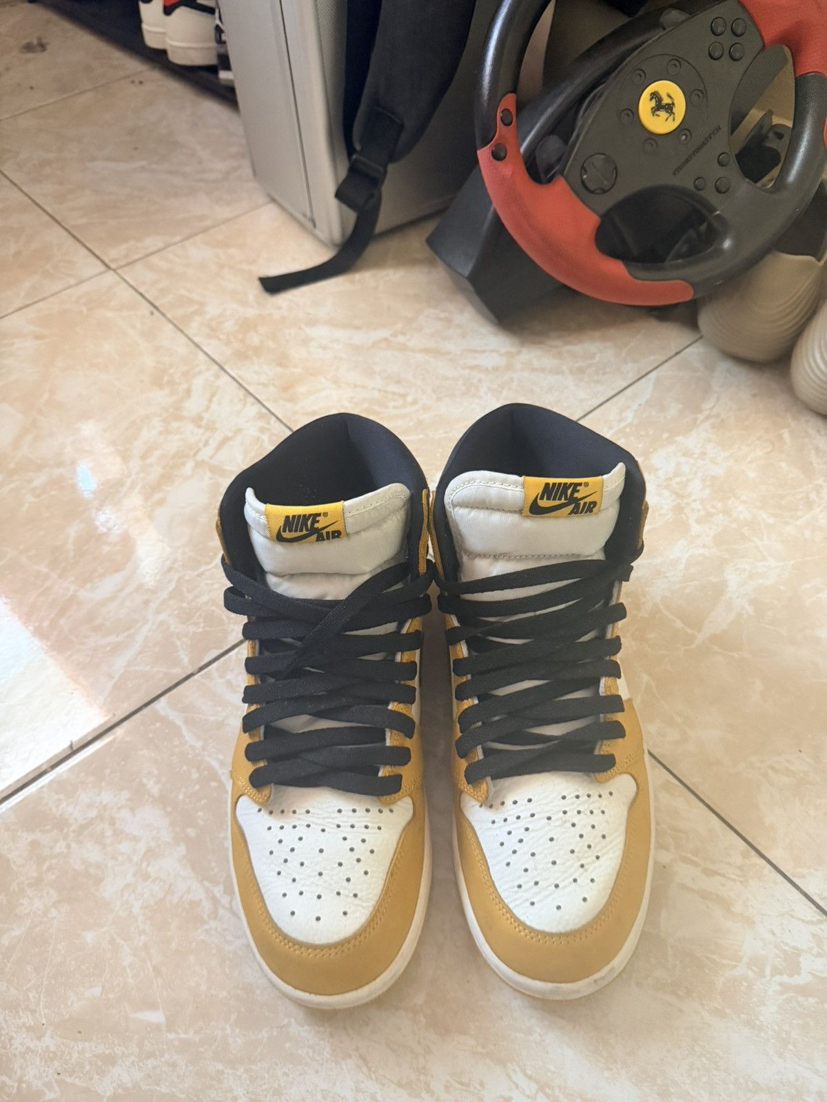 Jordan Brand Jordan 1 Retro High OG “Yellow Ochre” Size US 8.5 / EU 41-42 - 3 Thumbnail