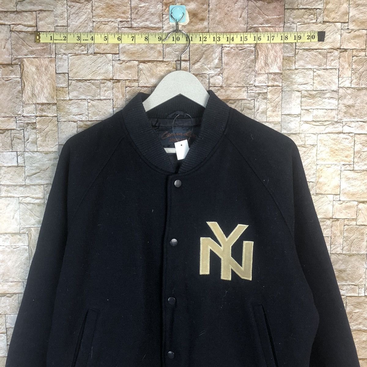 New York Yankees Comol Lake New York Black Bomber Jacket #A13 Size US L / EU 52-54 / 3 - 2 Thumbnail