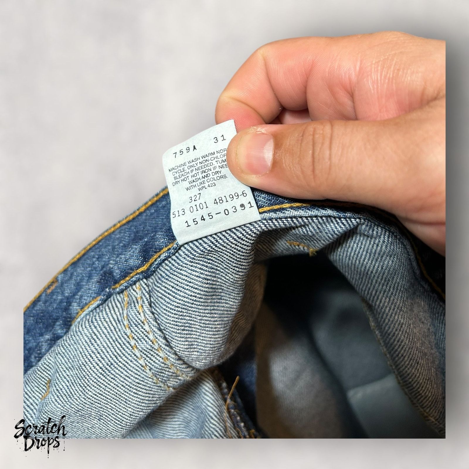 Levi's Vintage Levi's Signature 545 Men's Jeans Deadstock W54 L32 Size US 38 / EU 54 - 4 Thumbnail