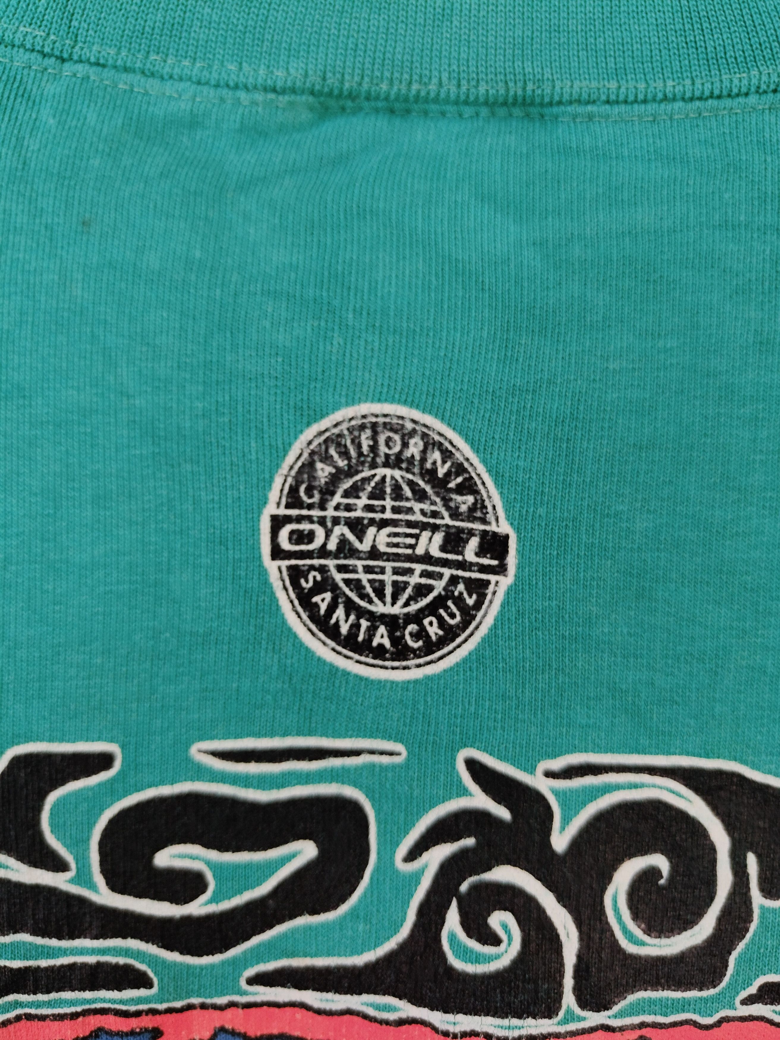 O'Neill × Vintage Vintage 80s Oneill Surfing Streetwear Sweatshirt Size US L / EU 52-54 / 3 - 12 Thumbnail