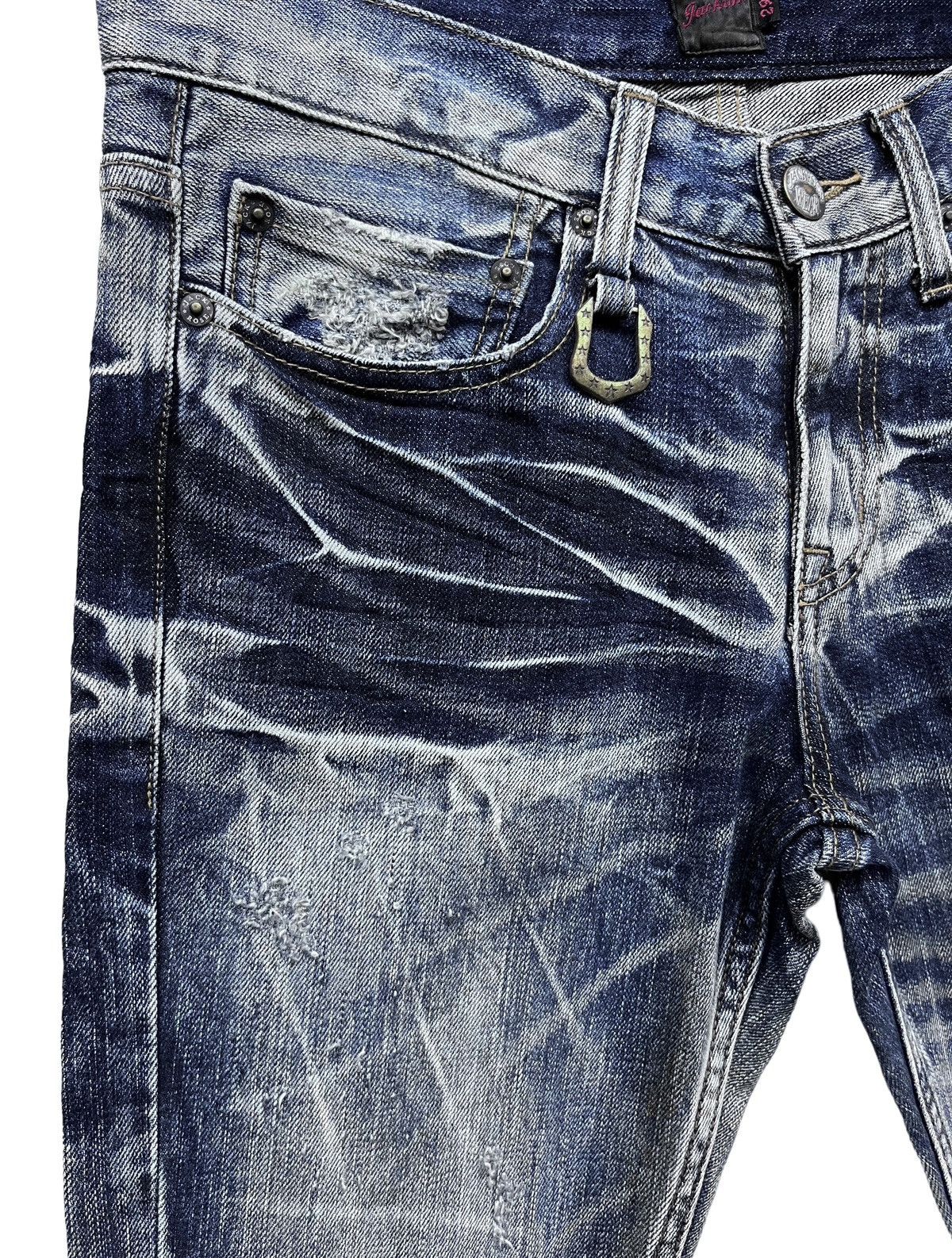 JACKROSE SICK🔥90’s JACKROSE Tribal Embroidery Punk Whiskered Flare💥 Size US 28 / EU 44 - 6 Thumbnail