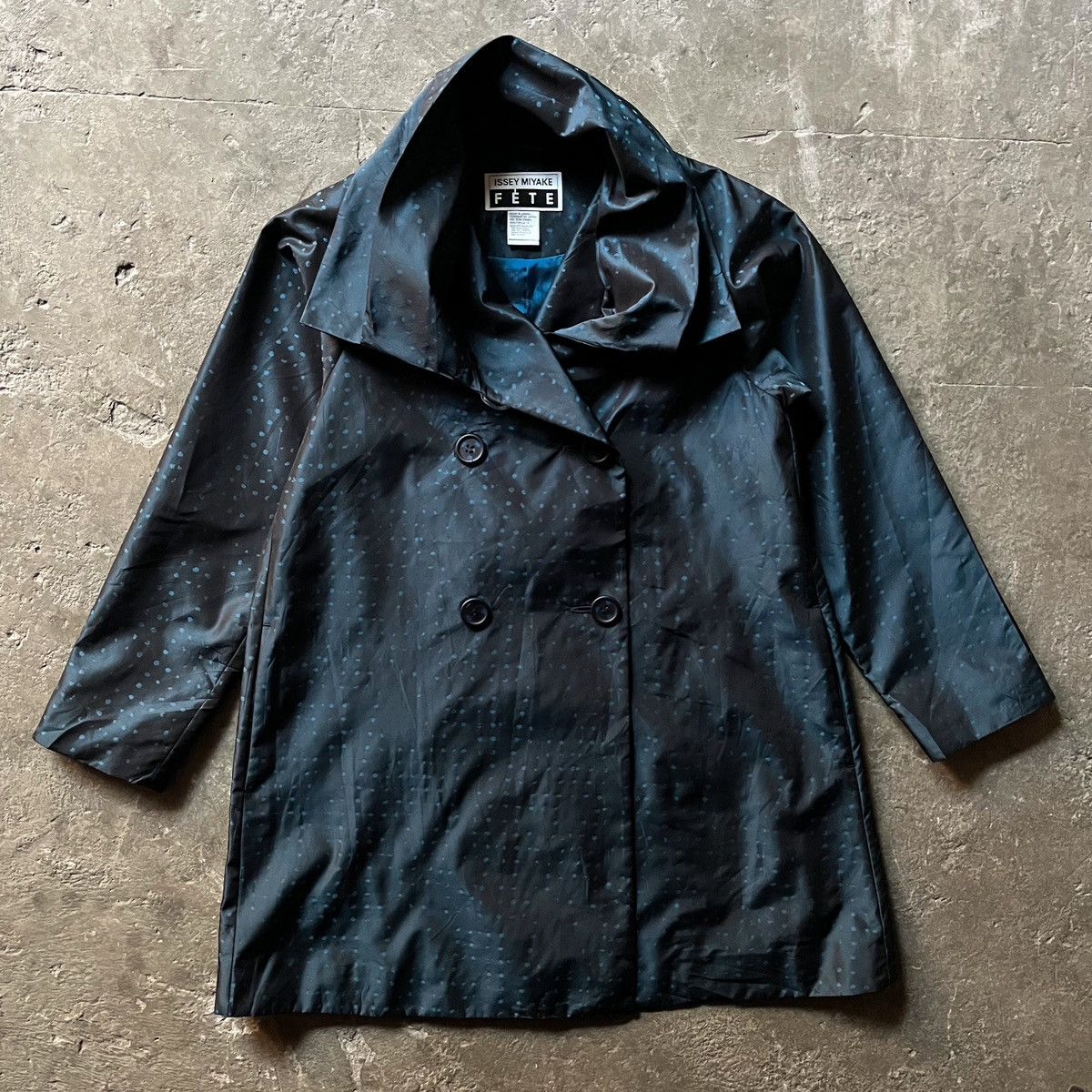 Issey Miyake Issey miyake féte silk translucent coat Size S / US 4 / IT 40 - 1 Thumbnail