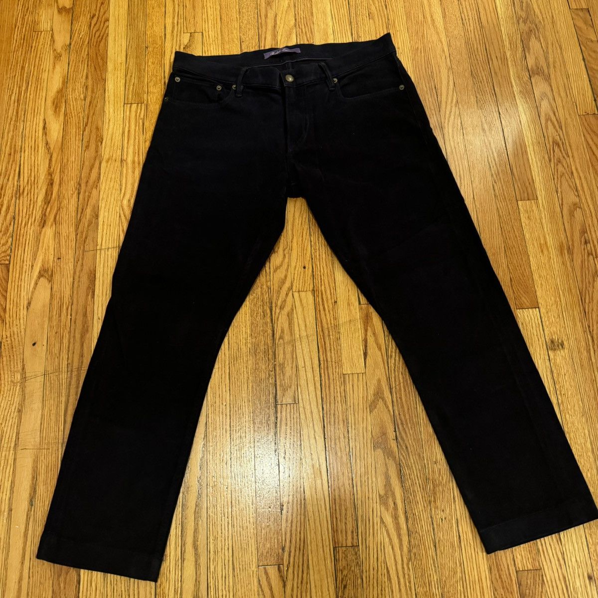 Polo Ralph Lauren Ralph Lauren Purple Label Velvet Pants Size US 34 / EU 50 - 3 Thumbnail