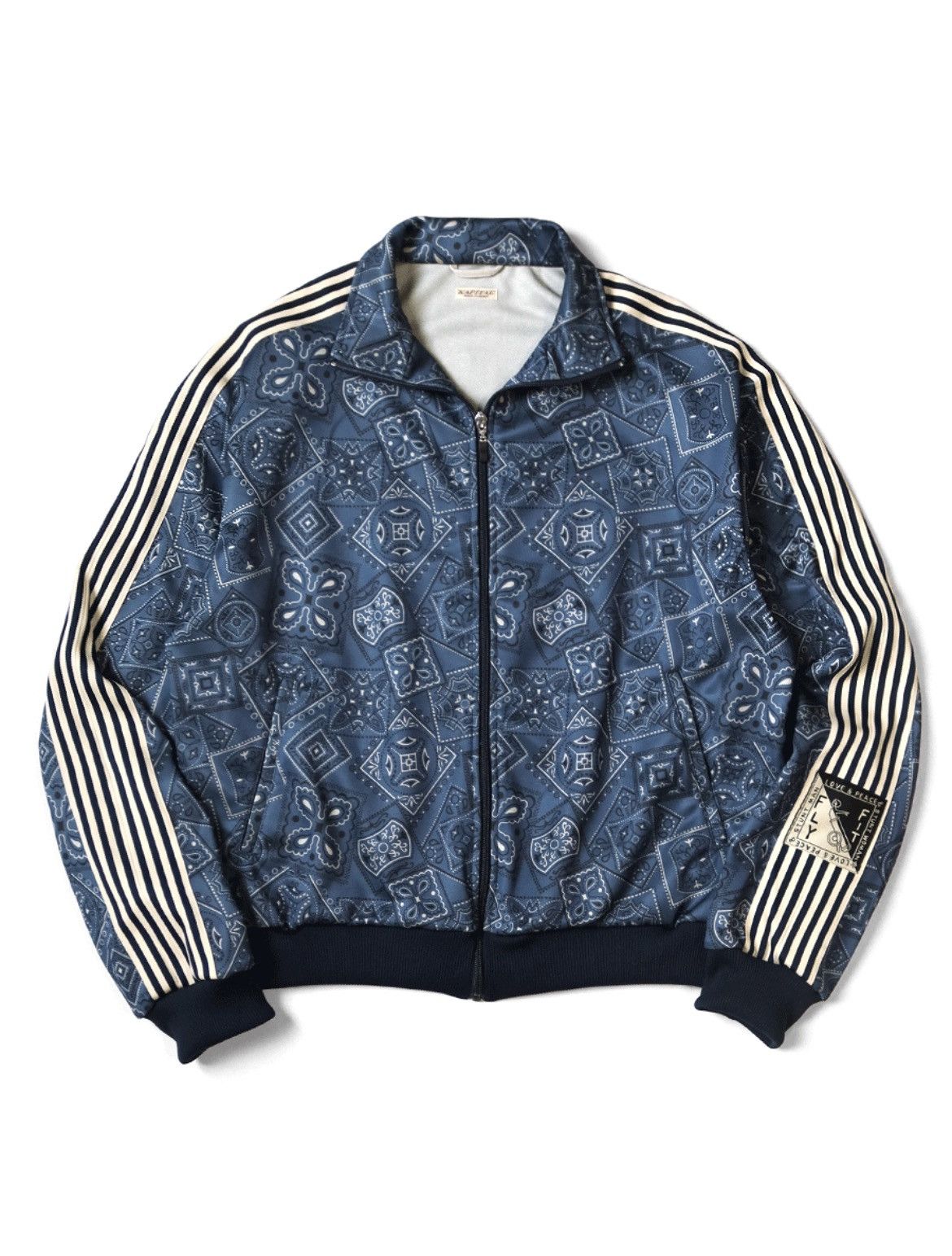 STUSSY MINI CHECK QUILTED ZIP SHIRT