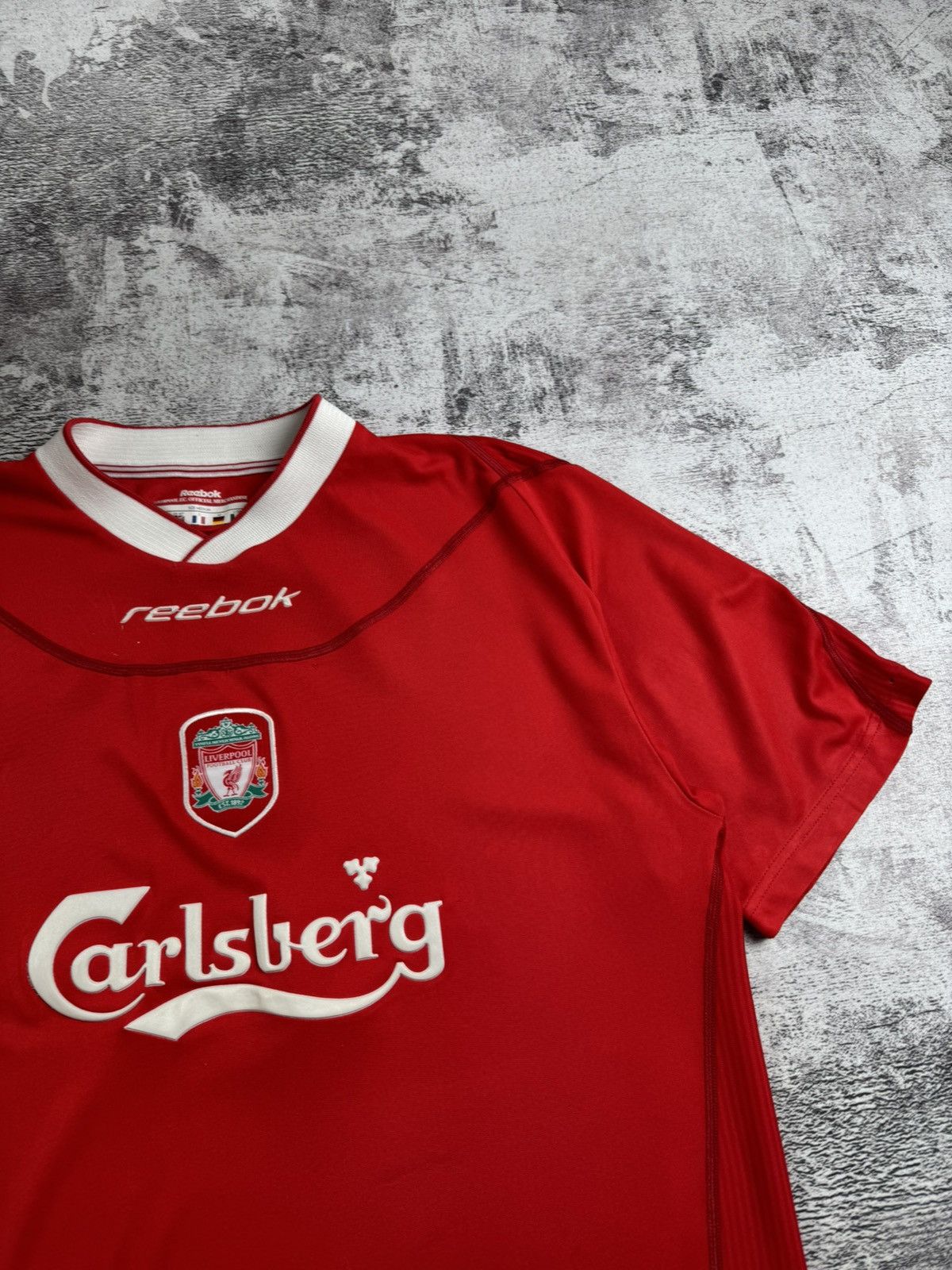 Reebok Vintage Liverpool 2002/2004 Home Football Shirt Jersey Kit Size US M / EU 48-50 / 2 - 7 Thumbnail