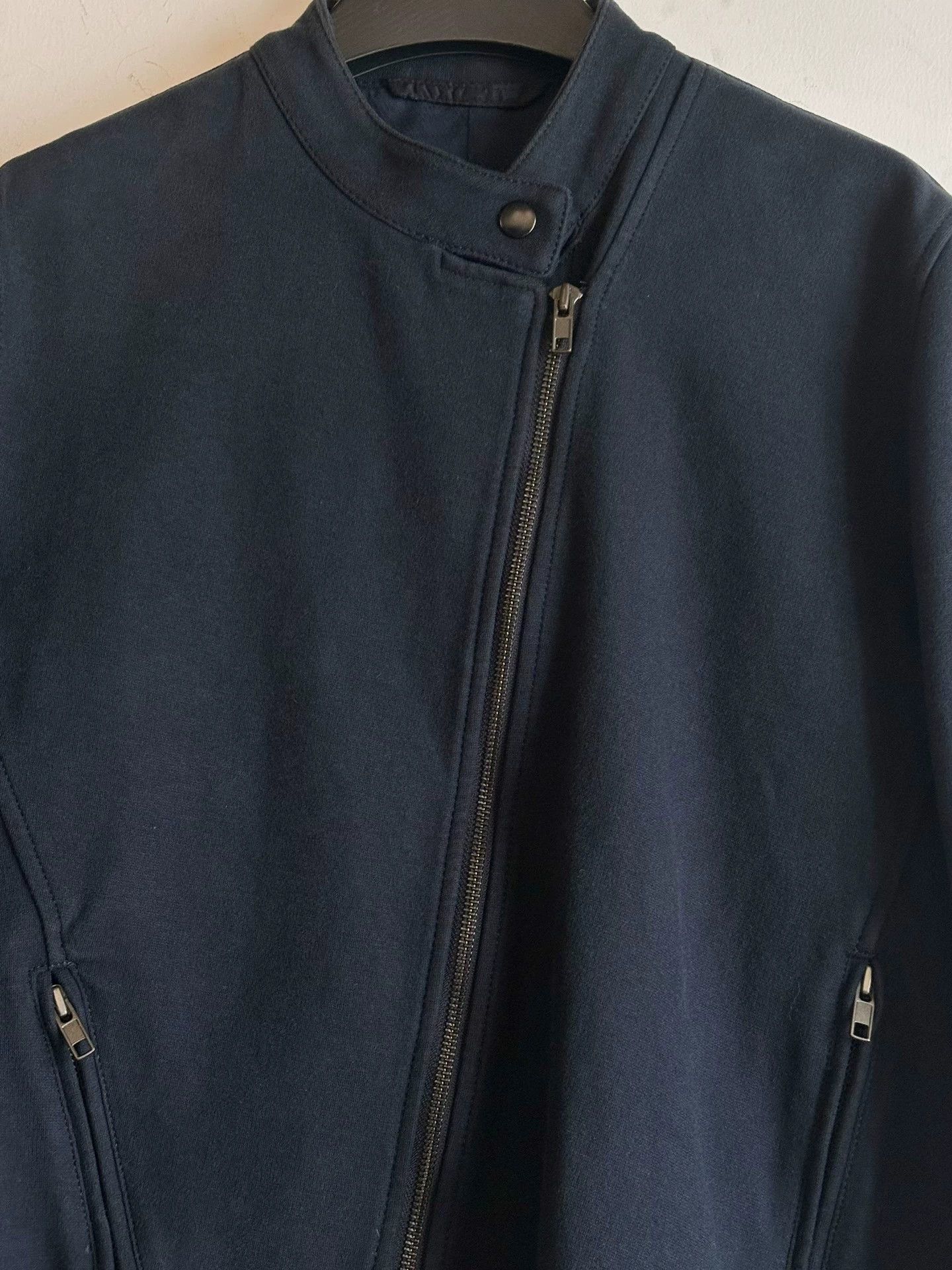 Maison Margiela Black Zip-Front Light Jacket Size S Size US S / EU 44-46 / 1 - 4 Thumbnail