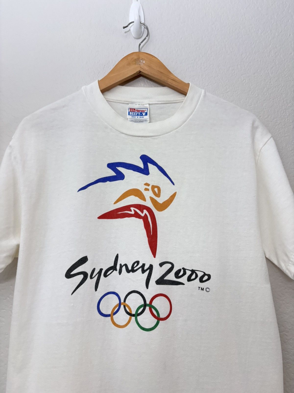 Vintage Sydney 2000 Olympics Vintage Tee Shirt Size US M / EU 48-50 / 2 - 2 Thumbnail