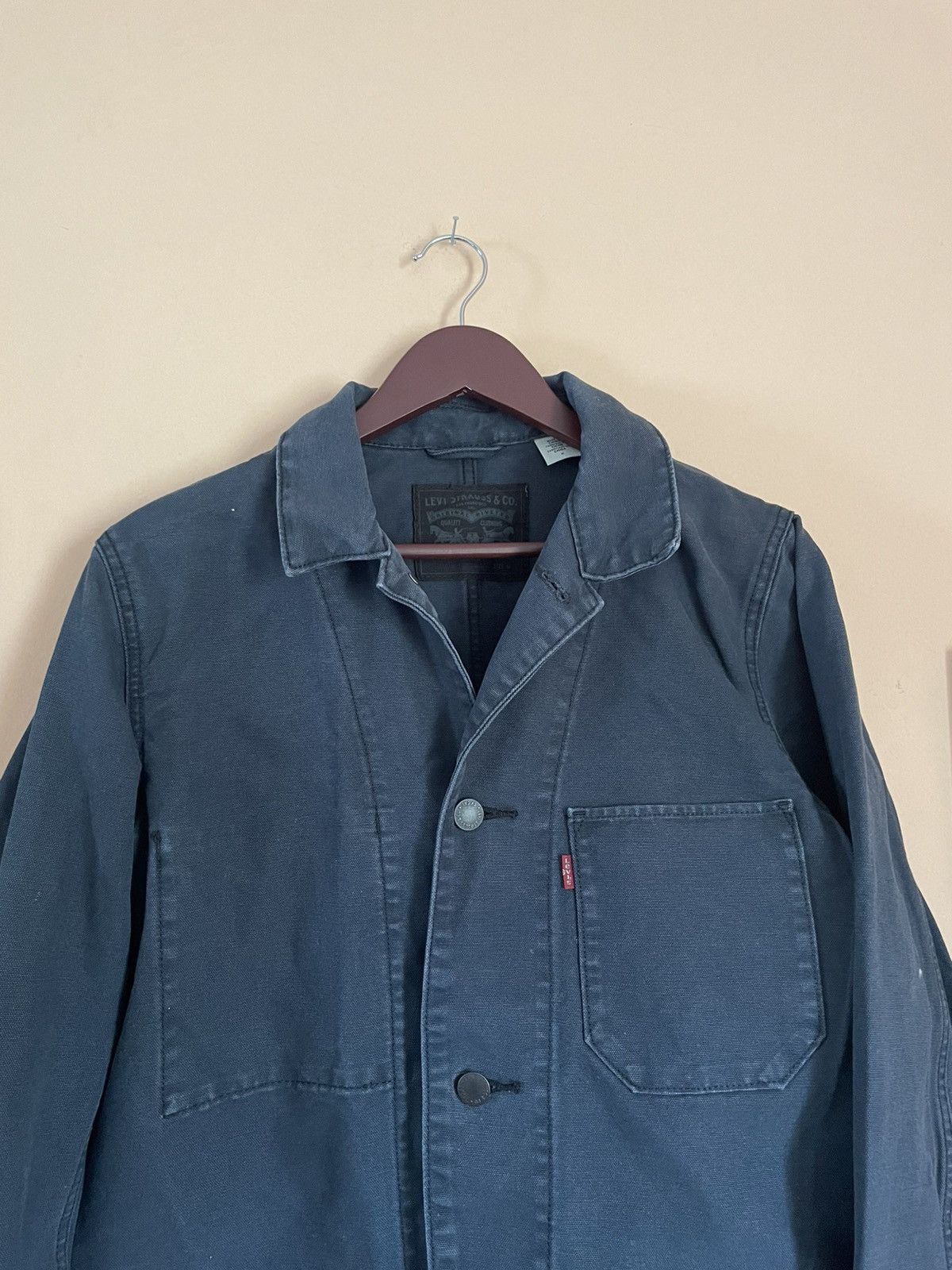 Levi's Levi’s Black Label stone washed chore jacket in denim Size US M / EU 48-50 / 2 - 3 Thumbnail