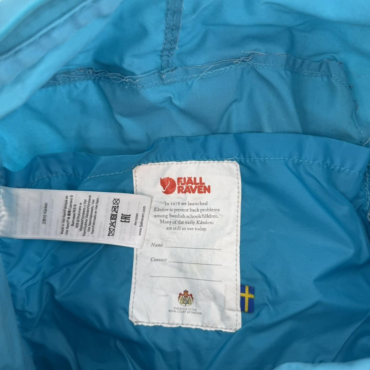 Fjallraven Fjall Raven Ski Blue Backpack Size ONE SIZE - 4 Thumbnail