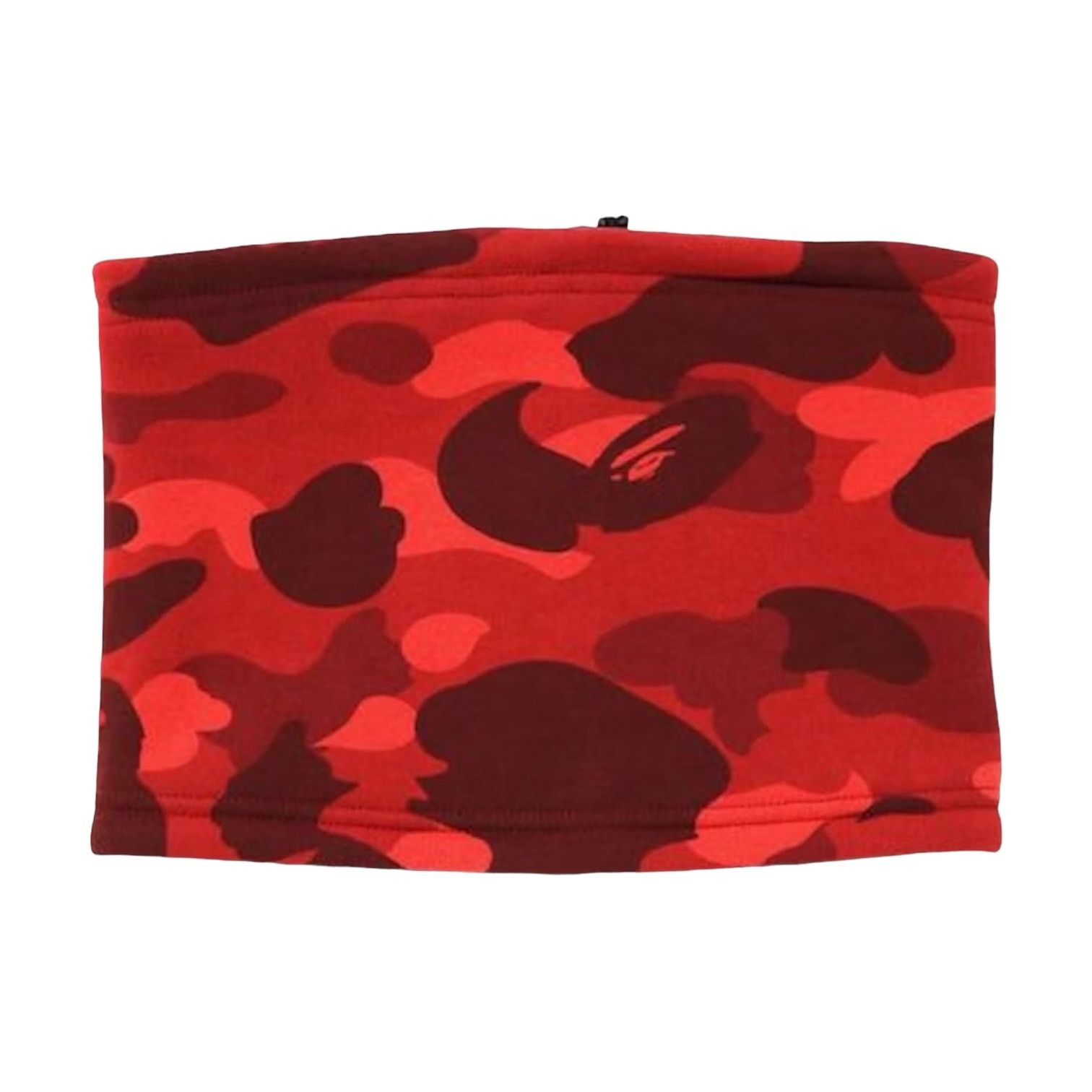 image of Bape Color Camo Neck Warmer in Red, Men's