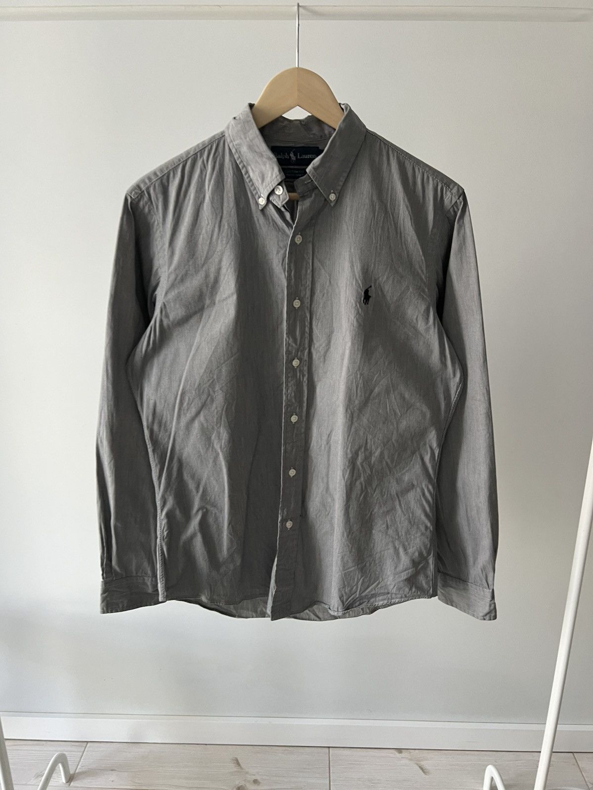 Polo Ralph Lauren Polo Ralph Lauren Shirt Mens Button Gray Size US M / EU 48-50 / 2 - 2 Thumbnail