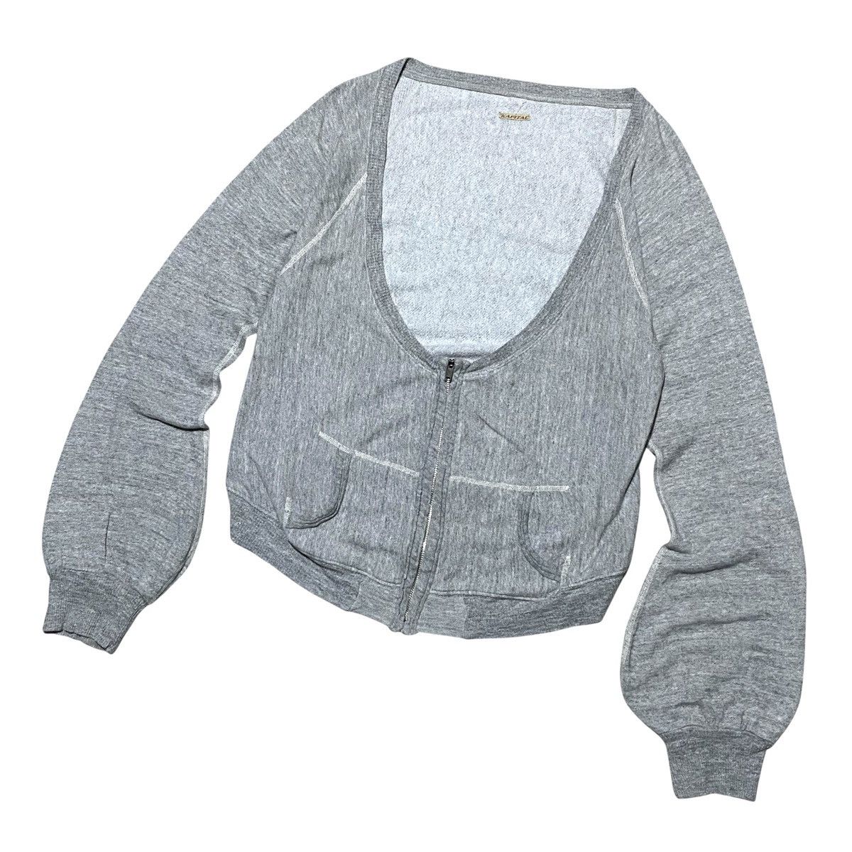 Kapital 🔥RARE🔥 Kapital cardigan zip sweatshirt Size XS / US 0-2 / IT 36-38 - 2 Thumbnail