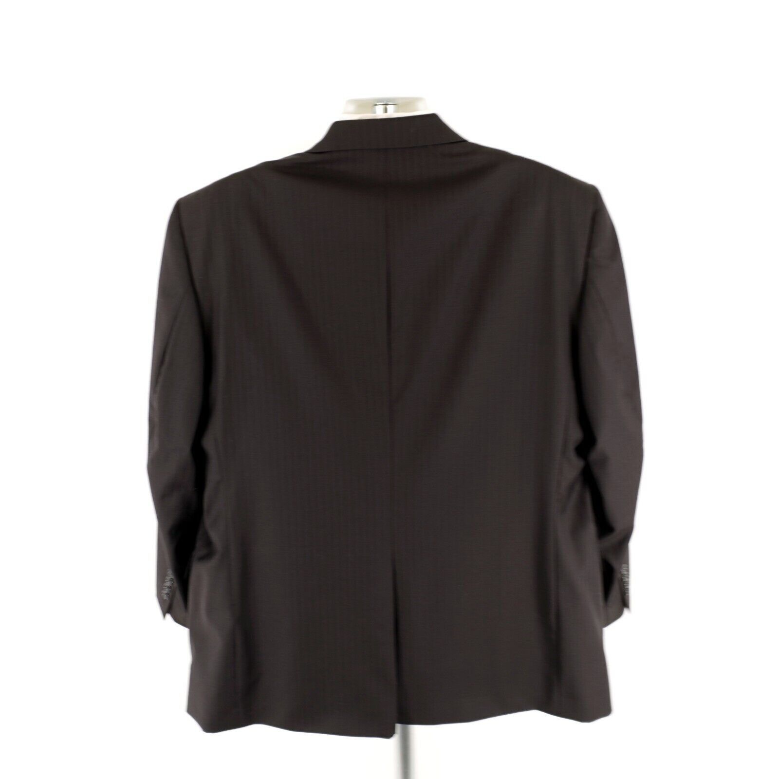 Jos. A. Bank Jos A Bank Signature Black Wool Herringbone 2 Button Suit Ja Size 48L - 7 Thumbnail