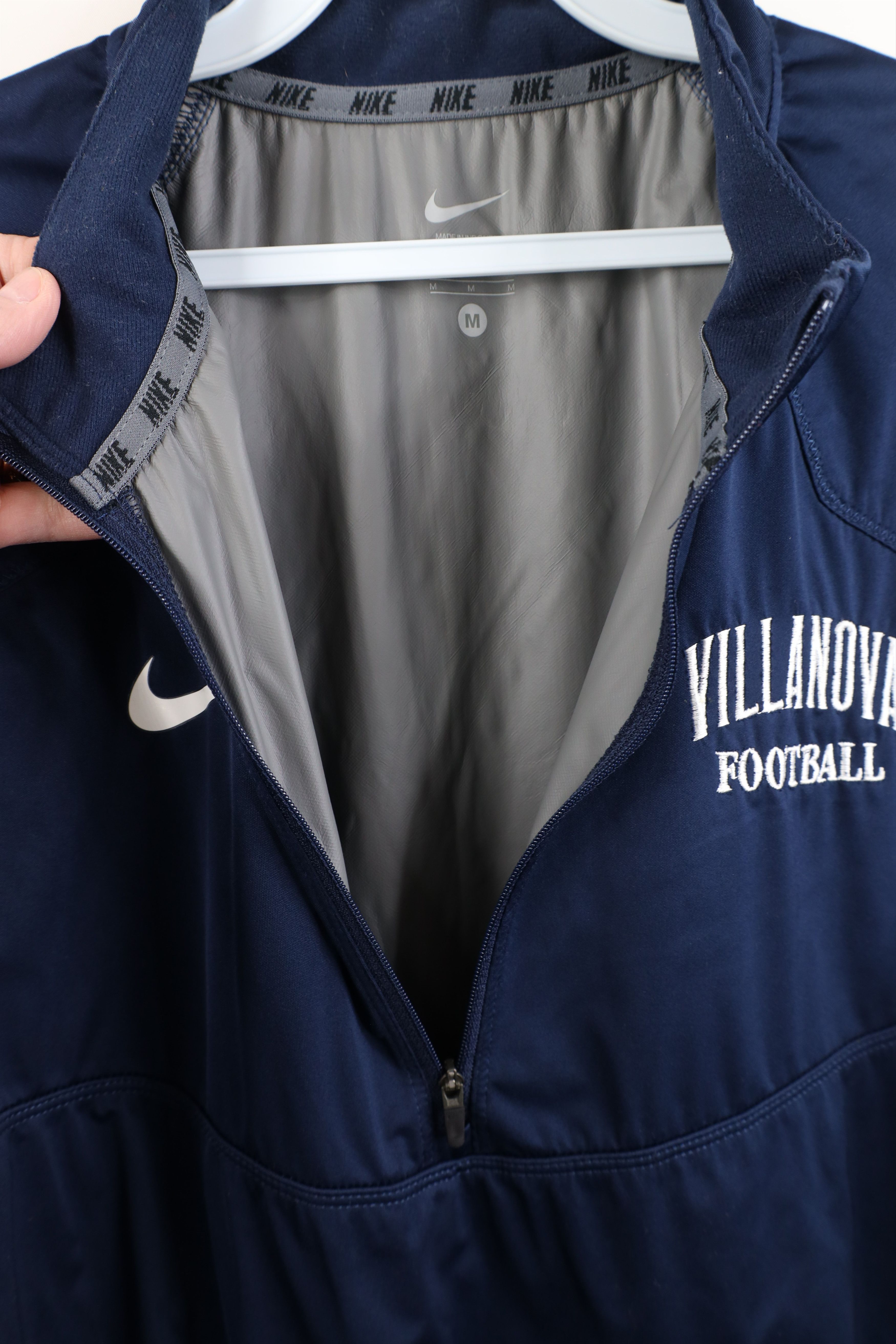 Nike Nike Villanova University Football Short Sleeve Jacket Size US M / EU 48-50 / 2 - 9 Thumbnail