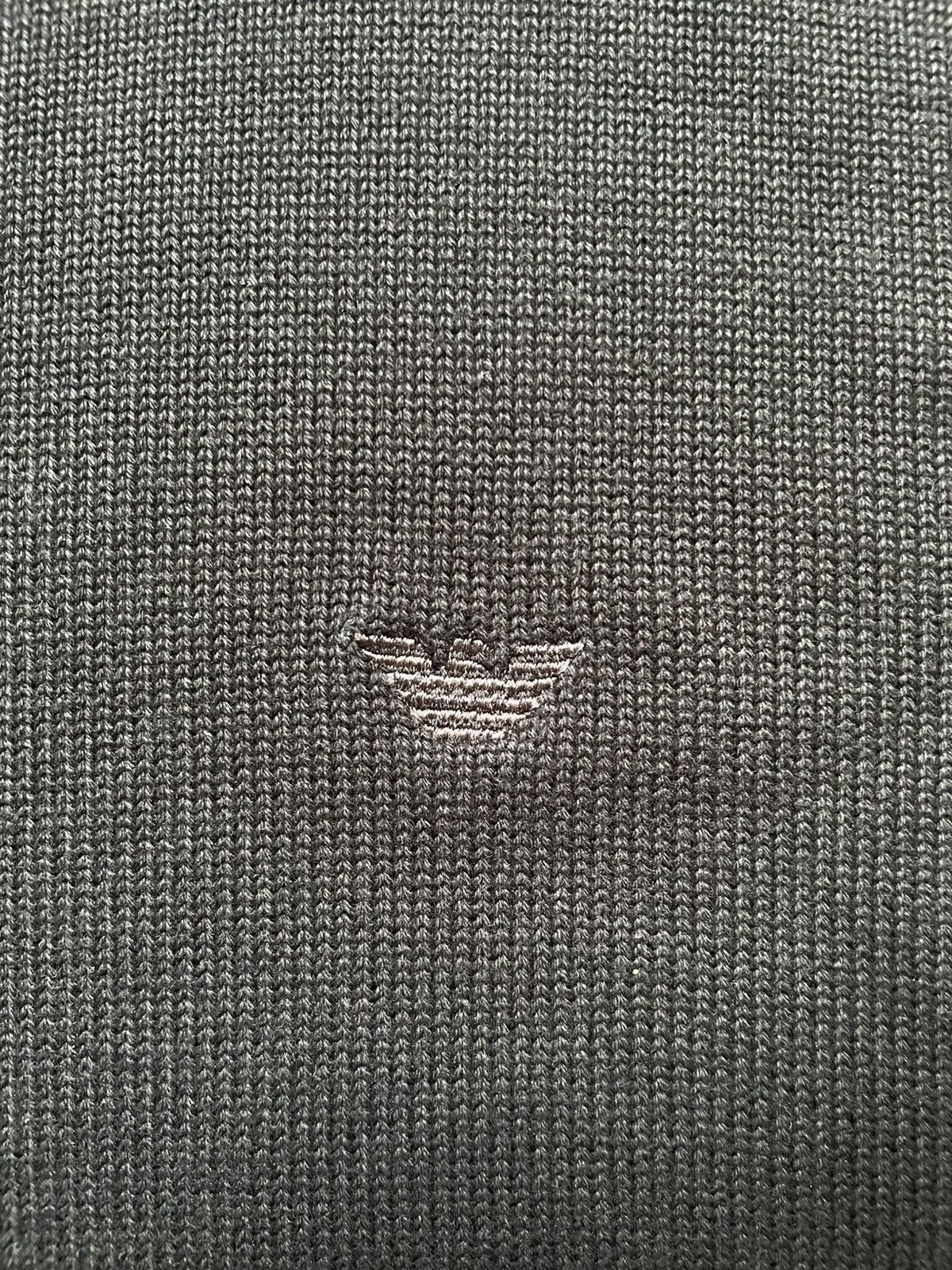 Giorgio Armani × Vintage 90s Italy Designer Giorgio Armani Logo Crew Neck Sweater XL Size US XL / EU 56 / 4 - 3 Thumbnail