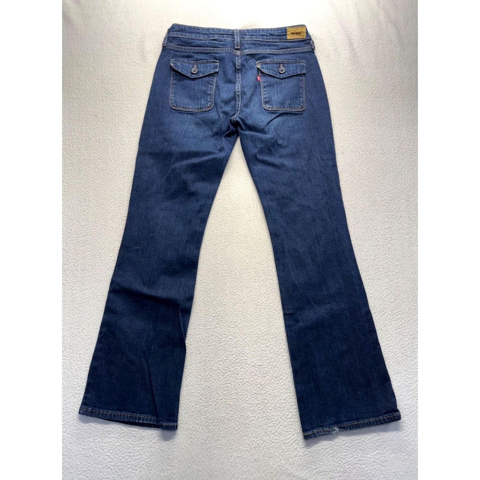 Levi's Levi's 545™ Jeans Dark Wash Denim Size 8 Classic Fit Bootcut Unisex Adults Regular 32" Inseam Mens Womens Boys Girls Size 30" / US 8 / IT 44 - 2 Thumbnail