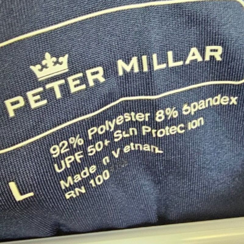 Peter Millar Peter Millar Womens Golf Polo Shirt Sz L Stretch Activewear Size L / US 10 / IT 46 - 5 Thumbnail