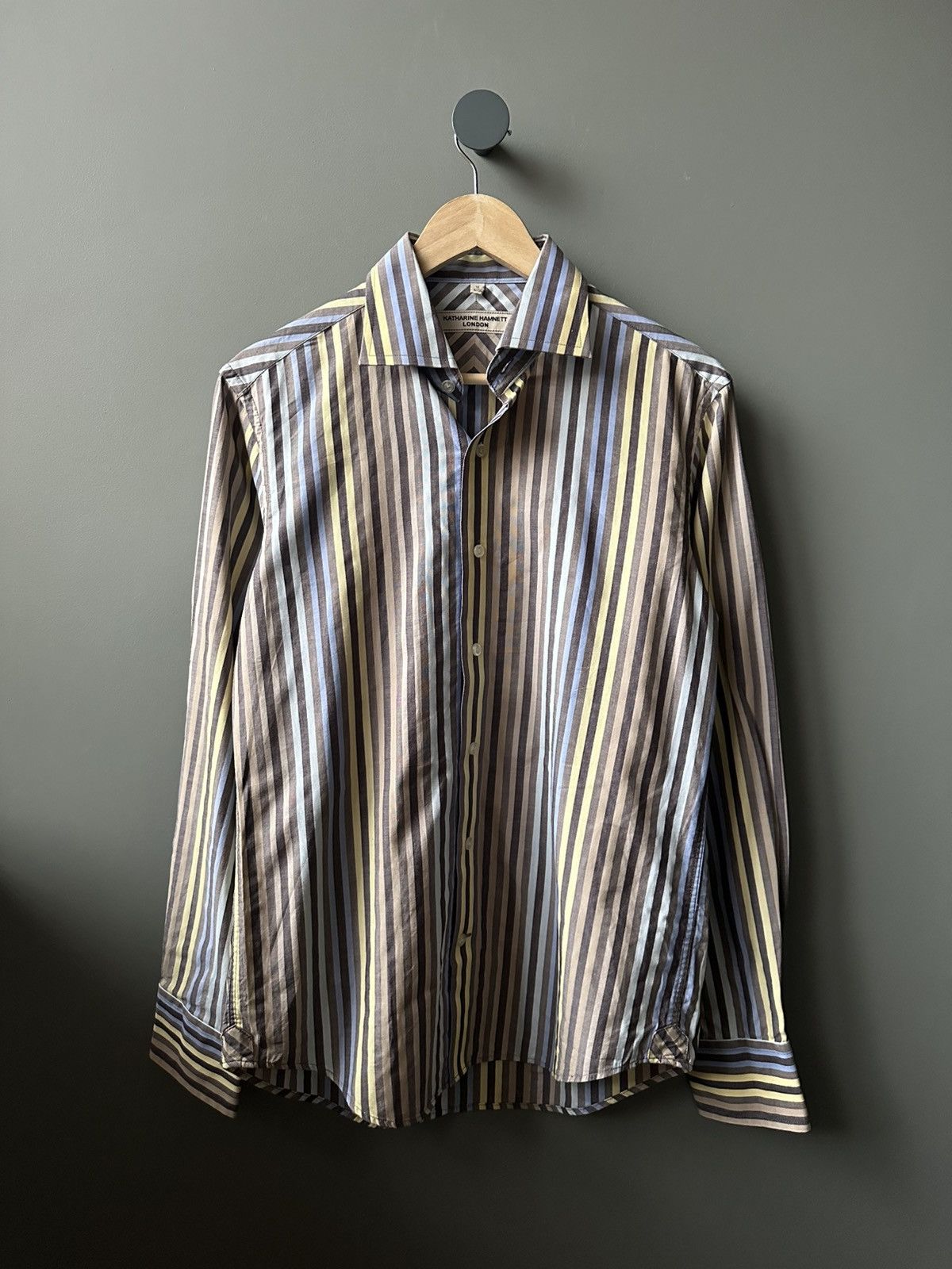 Katharine Hamnett London Katharine Hamnett London Striped Shirt Size US M / EU 48-50 / 2 - 1 Thumbnail