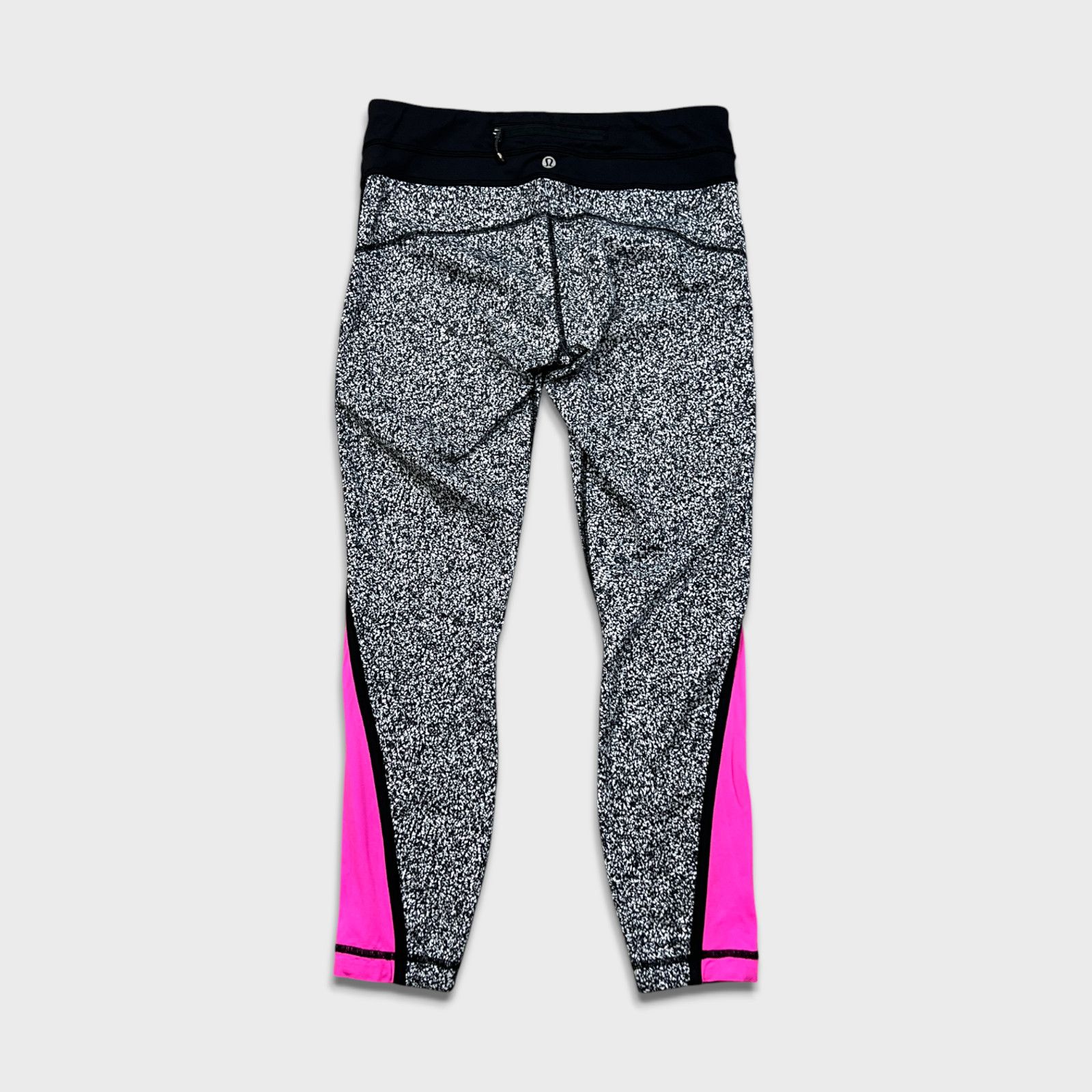 Lululemon Lululemon Pace Tight Flashback Static White Athletic Legging Size 28" / US 6 / IT 42 - 5 Thumbnail