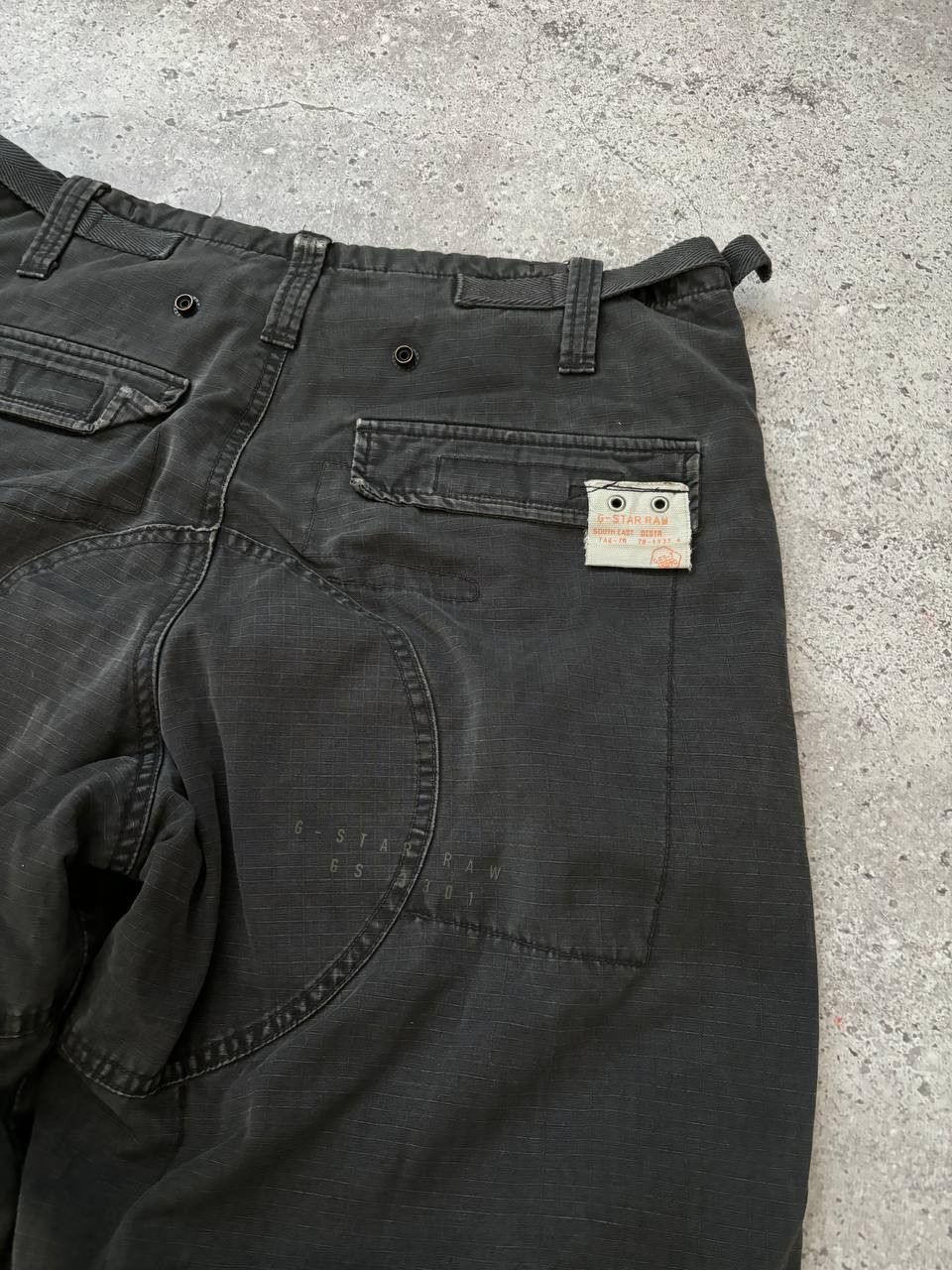 G-Star × Vintage Vintage G-Star Denim Cargo Pants Size US 31 - 11 Thumbnail