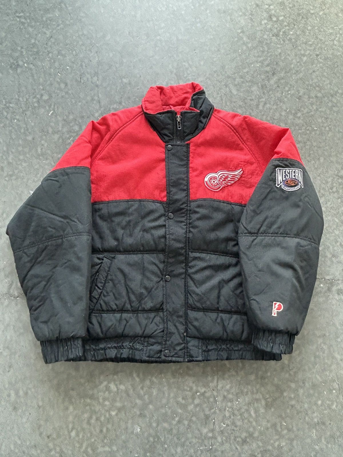 Pro Player Vintage 90s Detroit Red Wings Puffer Jacket Pro Player Size US XL / EU 56 / 4 - 3 Thumbnail