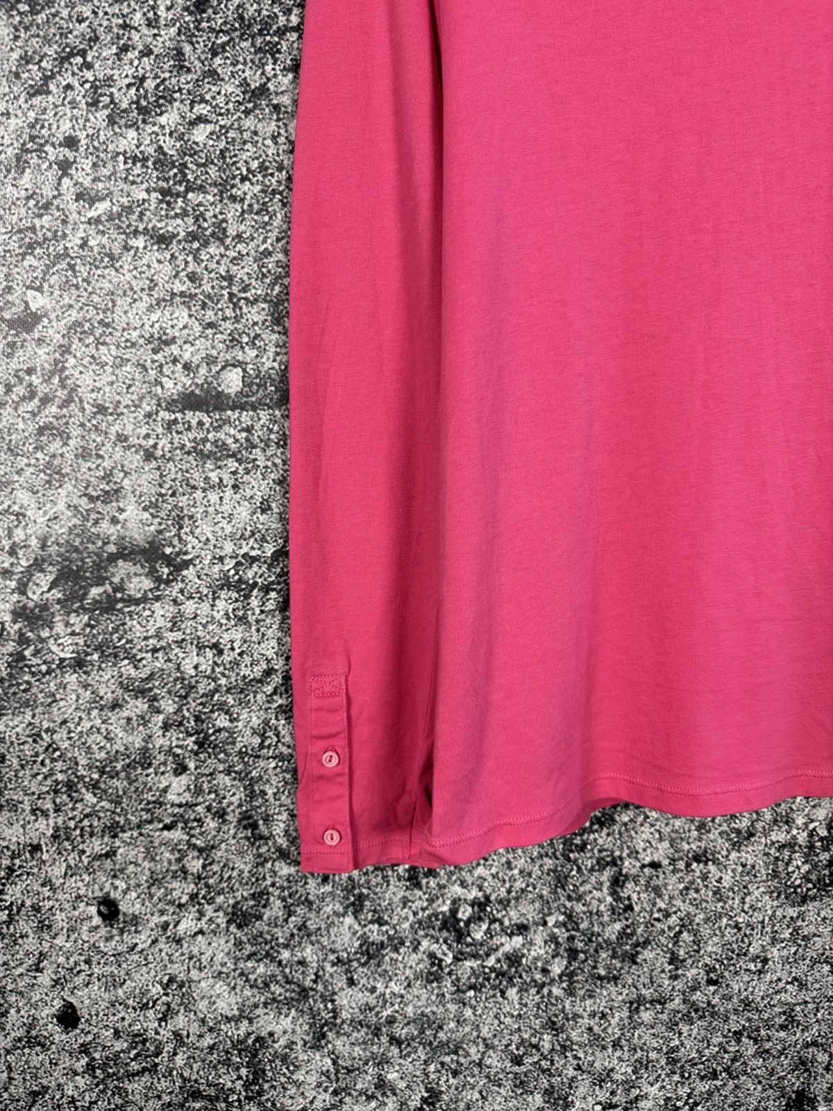 Musto Women’s Musto Long Sleeve Polo Shirt Pink Cotton Size 10 Size M / US 6-8 / IT 42-44 - 13 Thumbnail