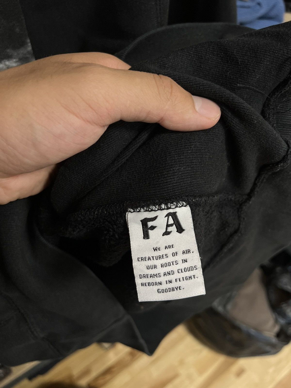 Fucking Awesome FuckingAwesome Hoodie FA Size L Black Pullover Skate Y2K Size US L / EU 52-54 / 3 - 6 Thumbnail