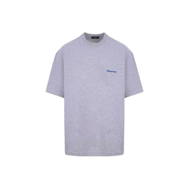 Balenciaga Balenciaga FW21 Logo Embroidered Short Sleeve T-shirt Size US M / EU 48-50 / 2 - 1 Thumbnail