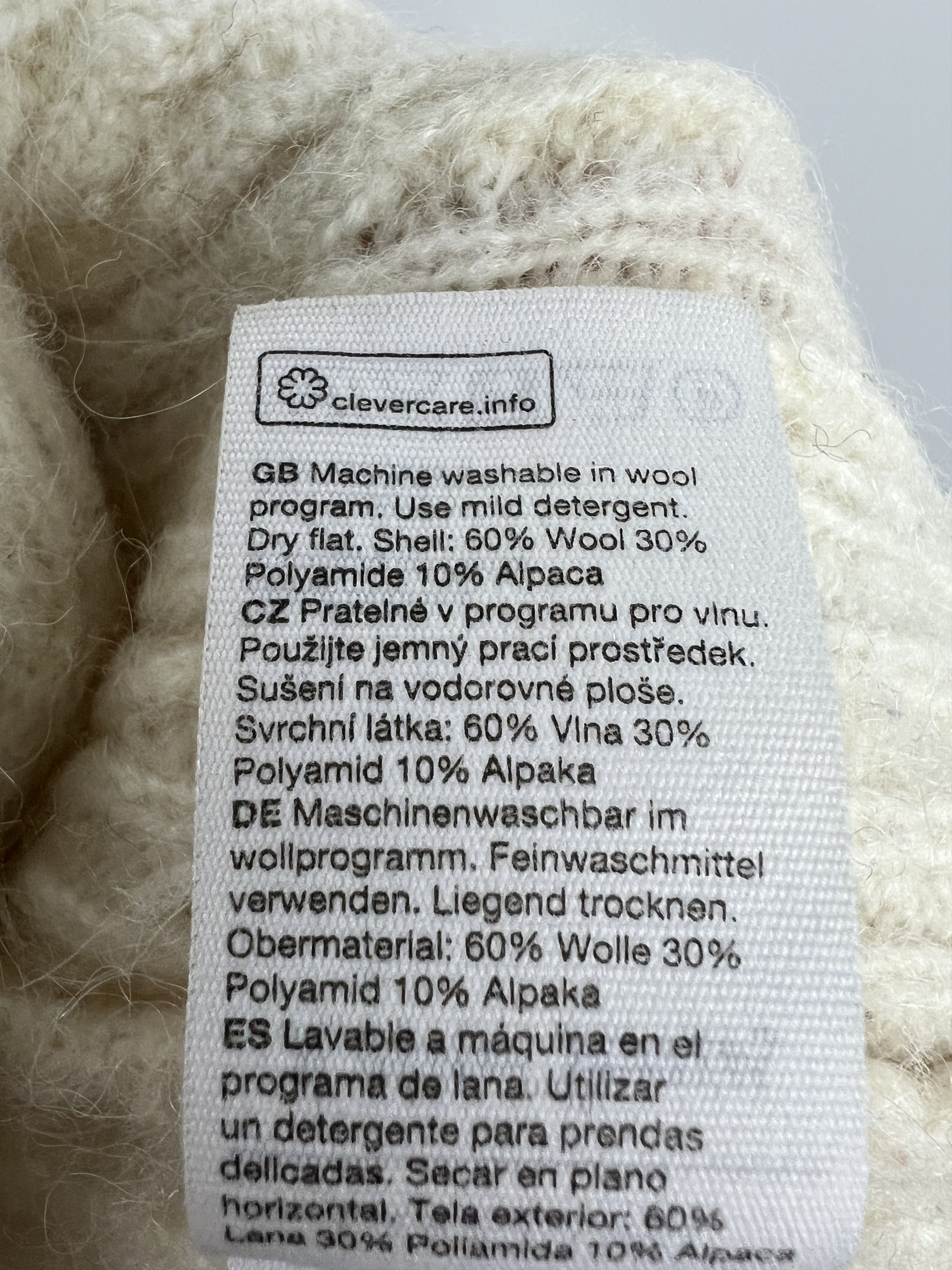 & Other Stories & Other Stories Alpaca Wool Cardigan Size M Oversized Size M / US 6-8 / IT 42-44 - 10 Thumbnail