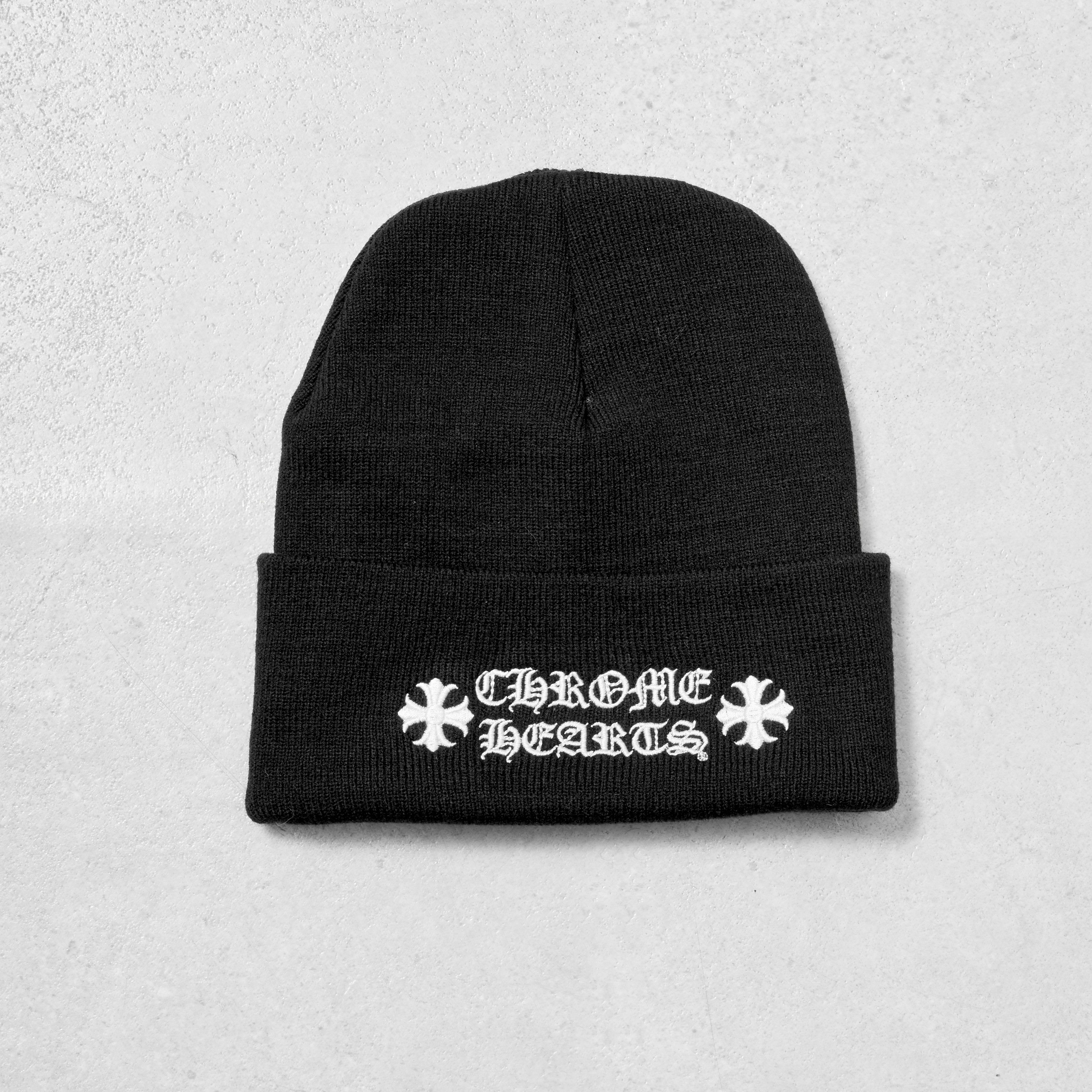 Chrome Hearts CHROME HEARTS Beanie BLACK Size ONE SIZE - 2 Thumbnail