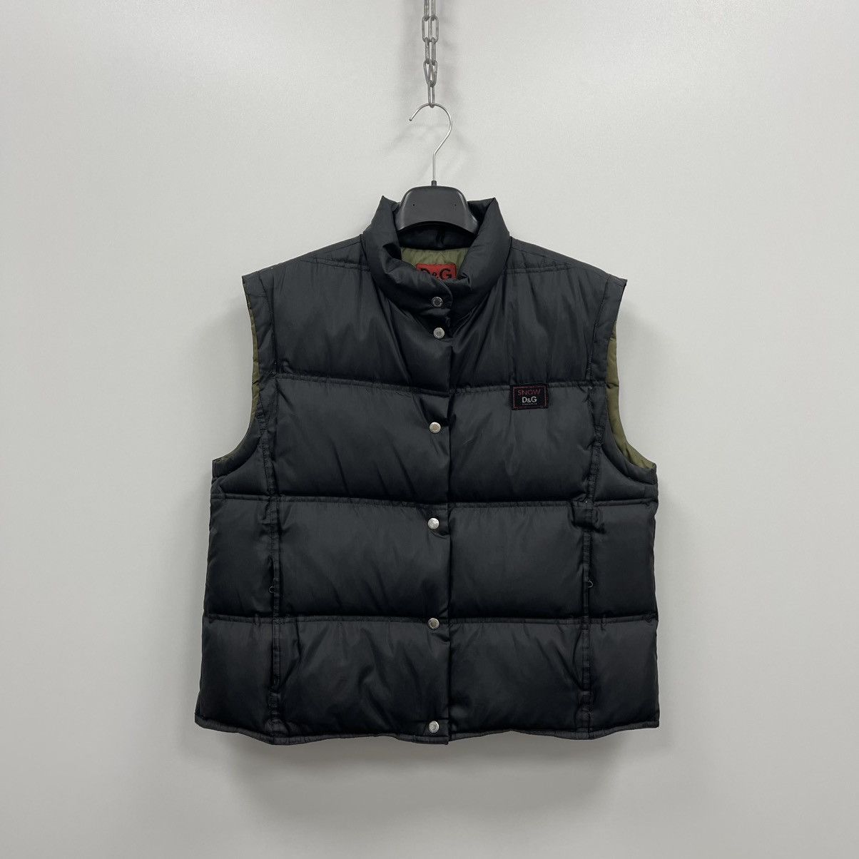 Dolce & Gabbana Dolce & Gabbana Snow Down Nylon Vintage Vest D&G Women’s Size M / US 6-8 / IT 42-44 - 1 Thumbnail