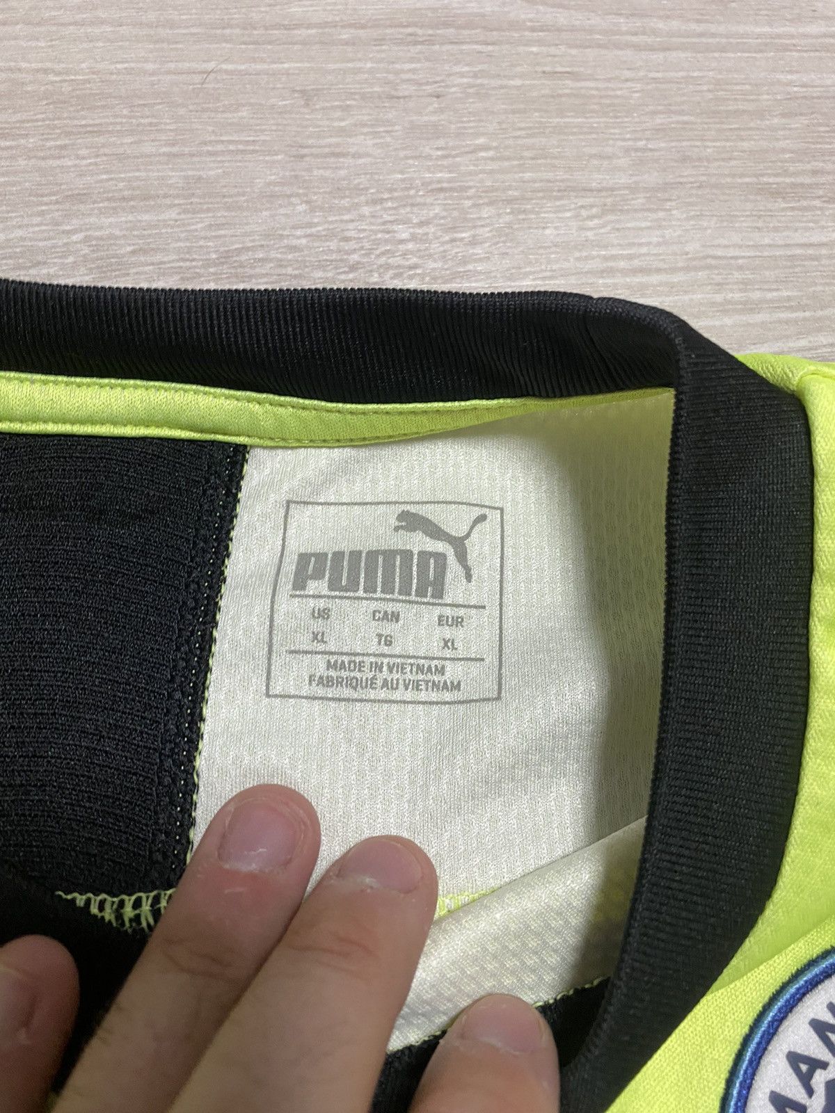 Puma PUMA Men's Manchester City FC Third Jersey Yellow Orange Size US L / EU 52-54 / 3 - 12 Thumbnail